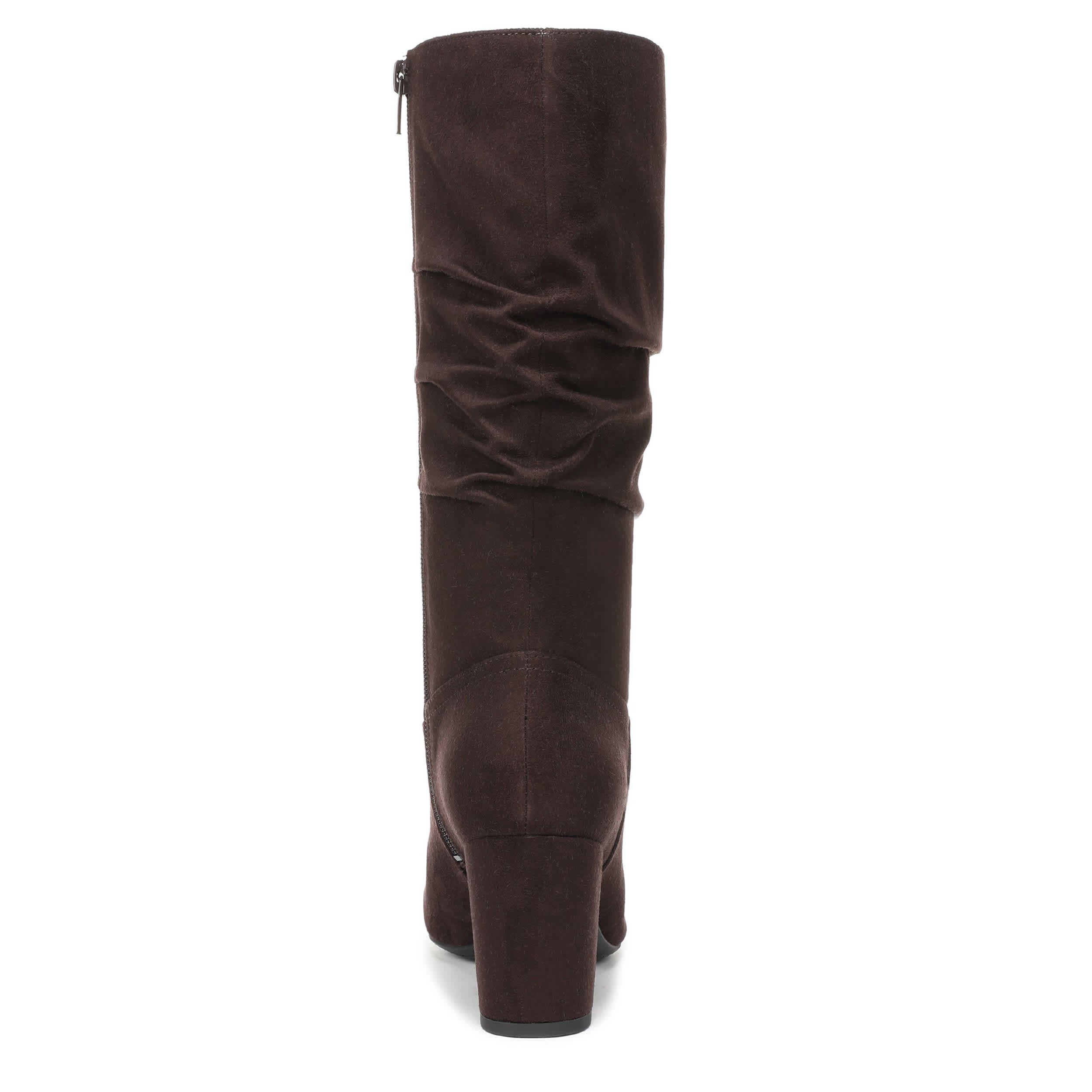 LIFESTRIDE-WOMENS RENEE TALL BOOT-DARK BROWN & 