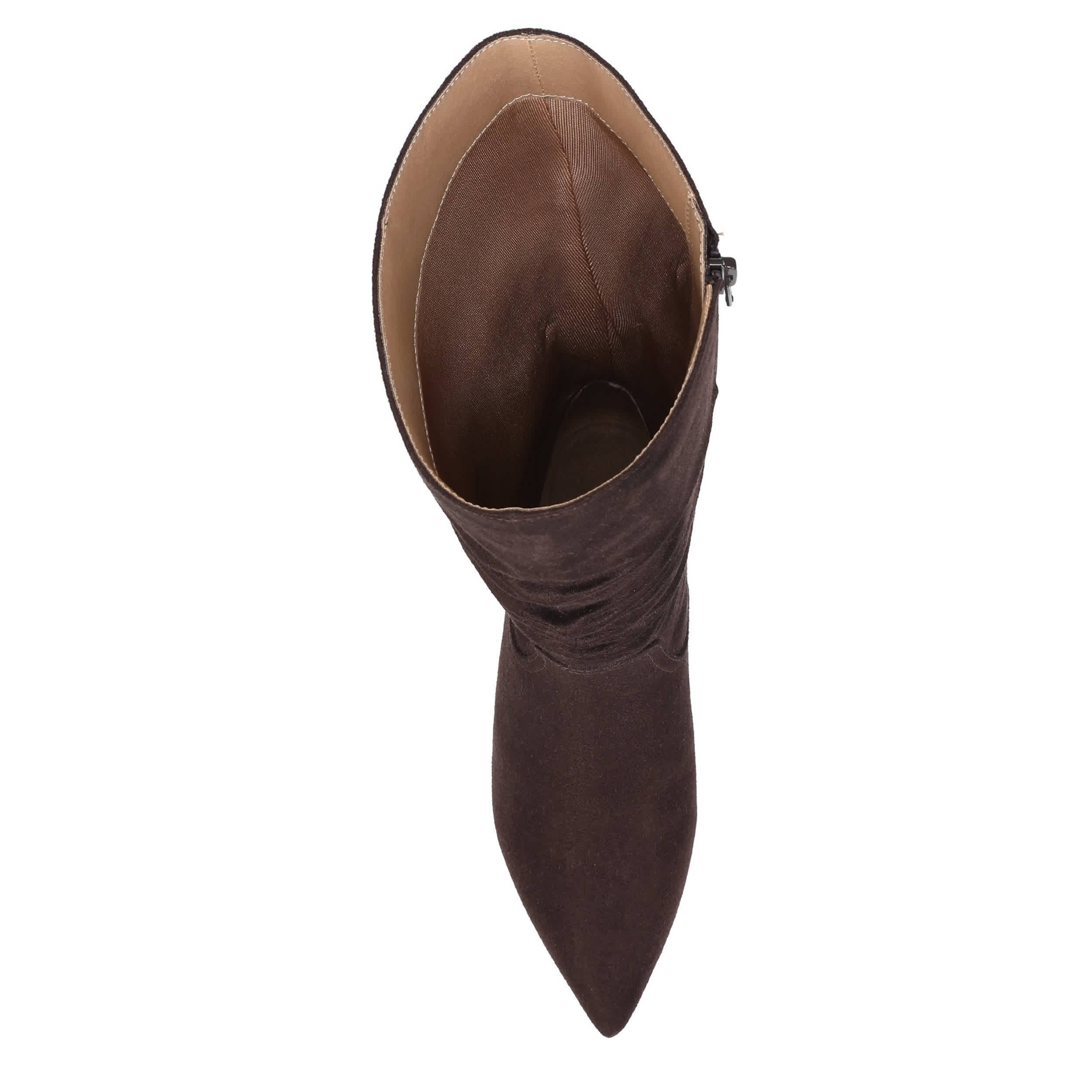LIFESTRIDE-WOMENS RENEE TALL BOOT-DARK BROWN & 