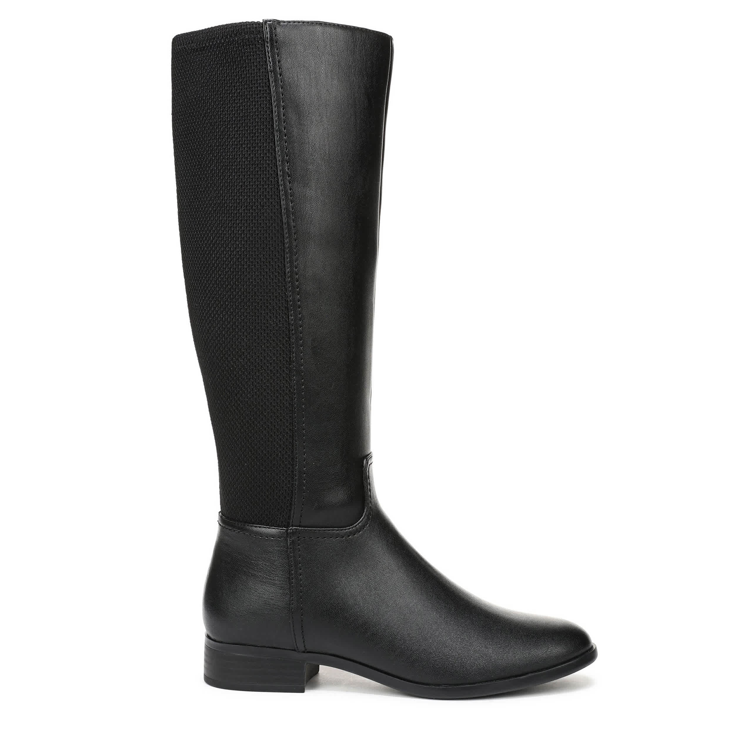 LIFESTRIDE-WOMENS SARAH TALL WIDE SHAFT BOOT-BLACK & 