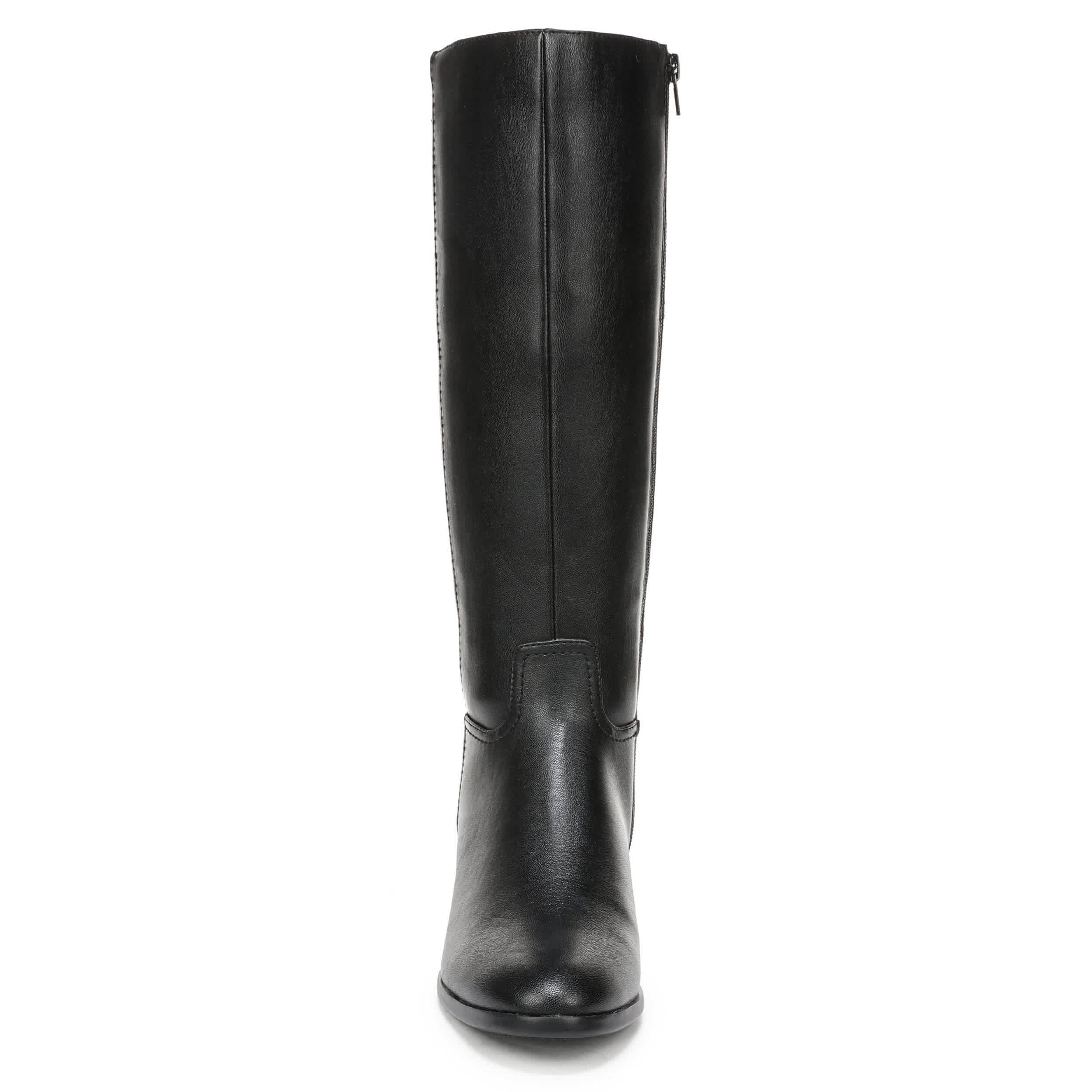LIFESTRIDE-WOMENS SARAH TALL WIDE SHAFT BOOT-BLACK & 