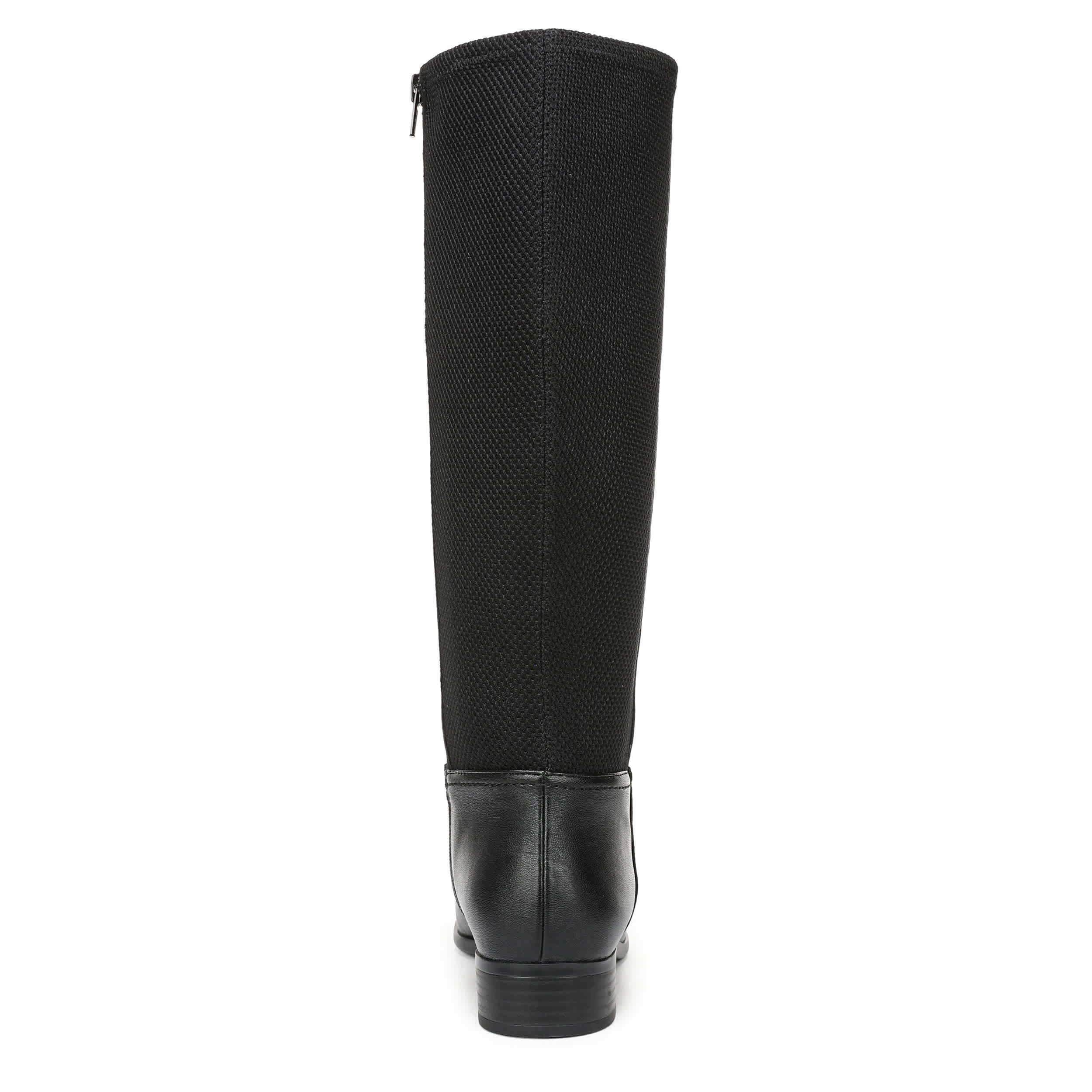 LIFESTRIDE-WOMENS SARAH TALL WIDE SHAFT BOOT-BLACK & 