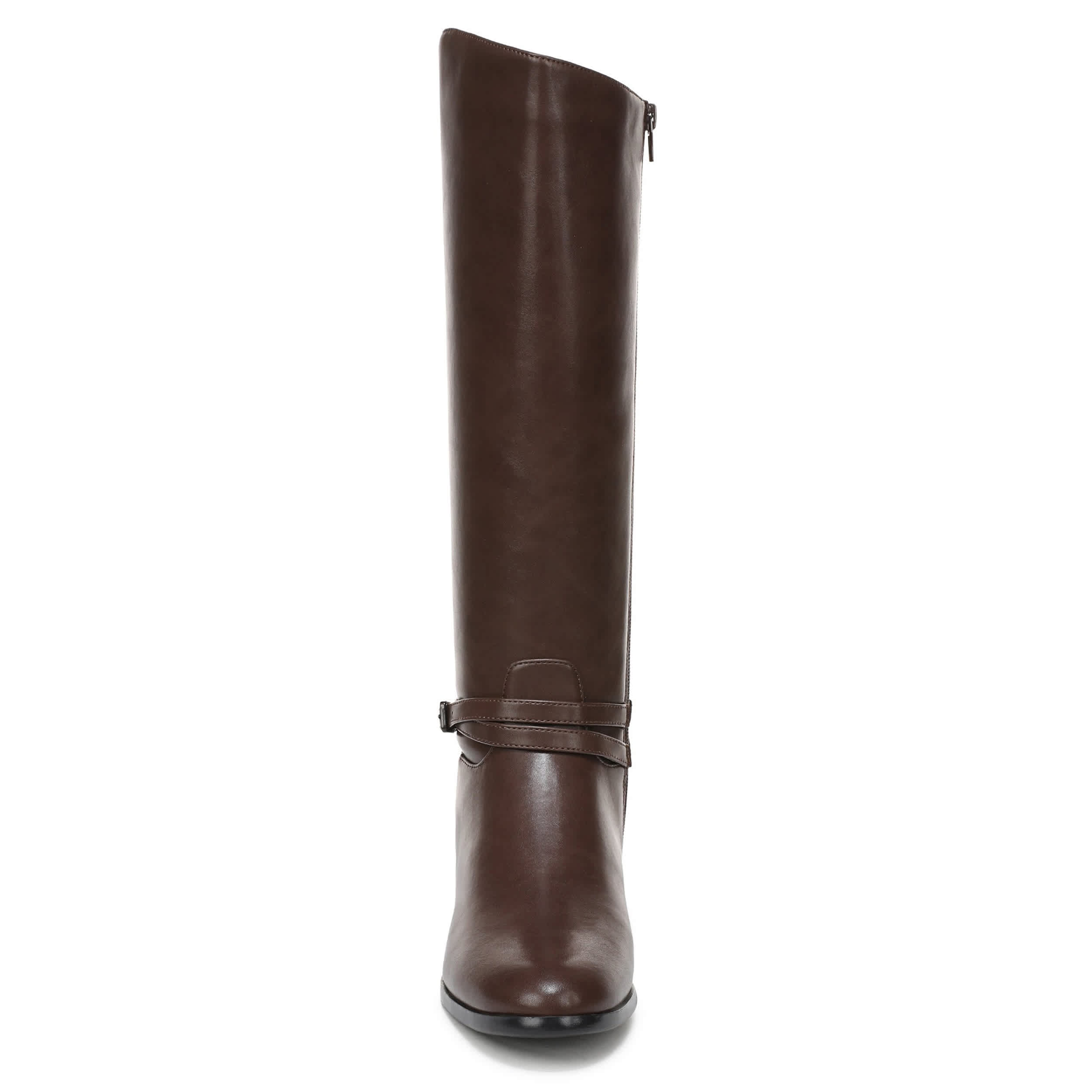 LIFESTRIDE-WOMENS SCOUT TALL BOOT-DARK BROWN & 