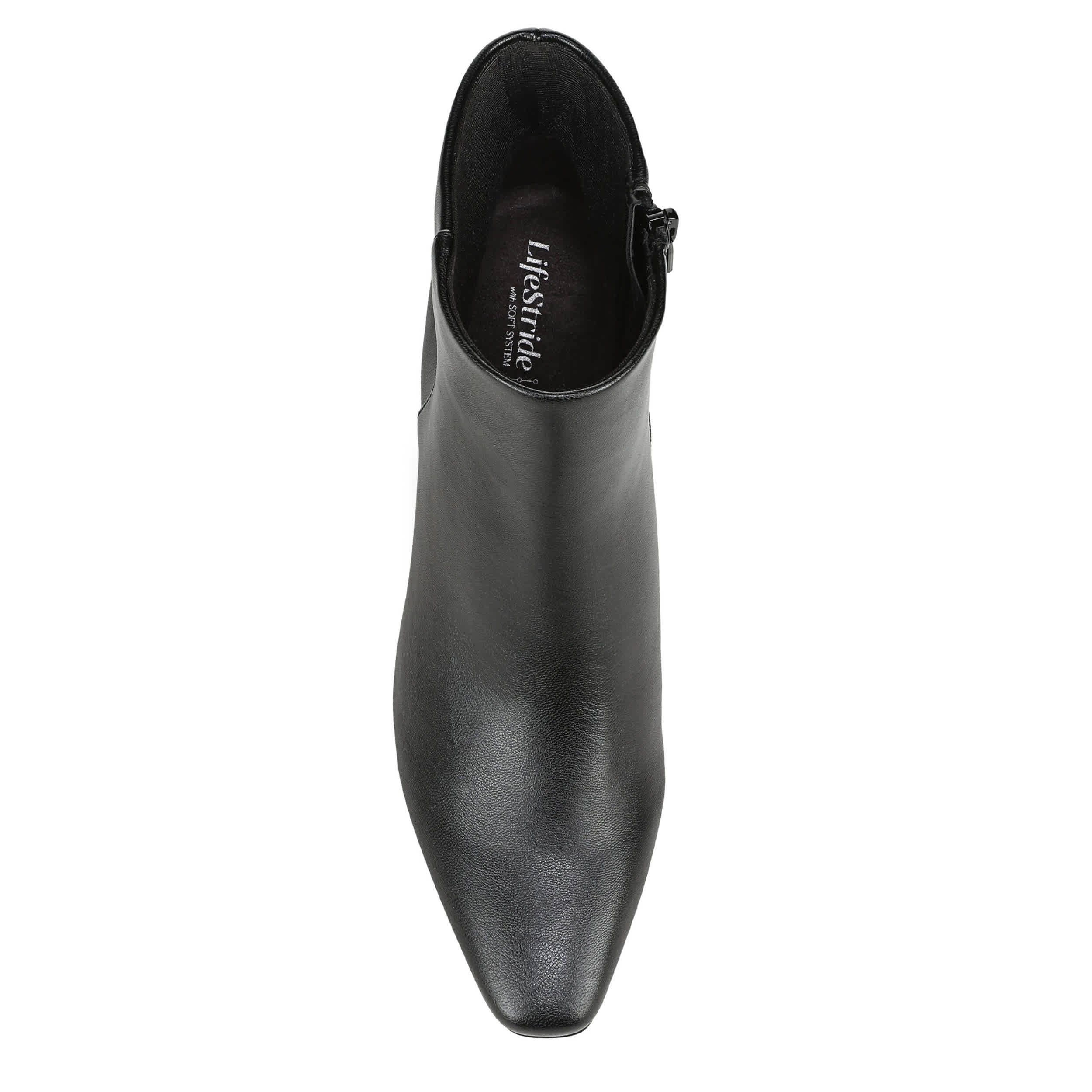 LIFESTRIDE-WOMENS FRESNO DRESS BOOT-BLACK & 