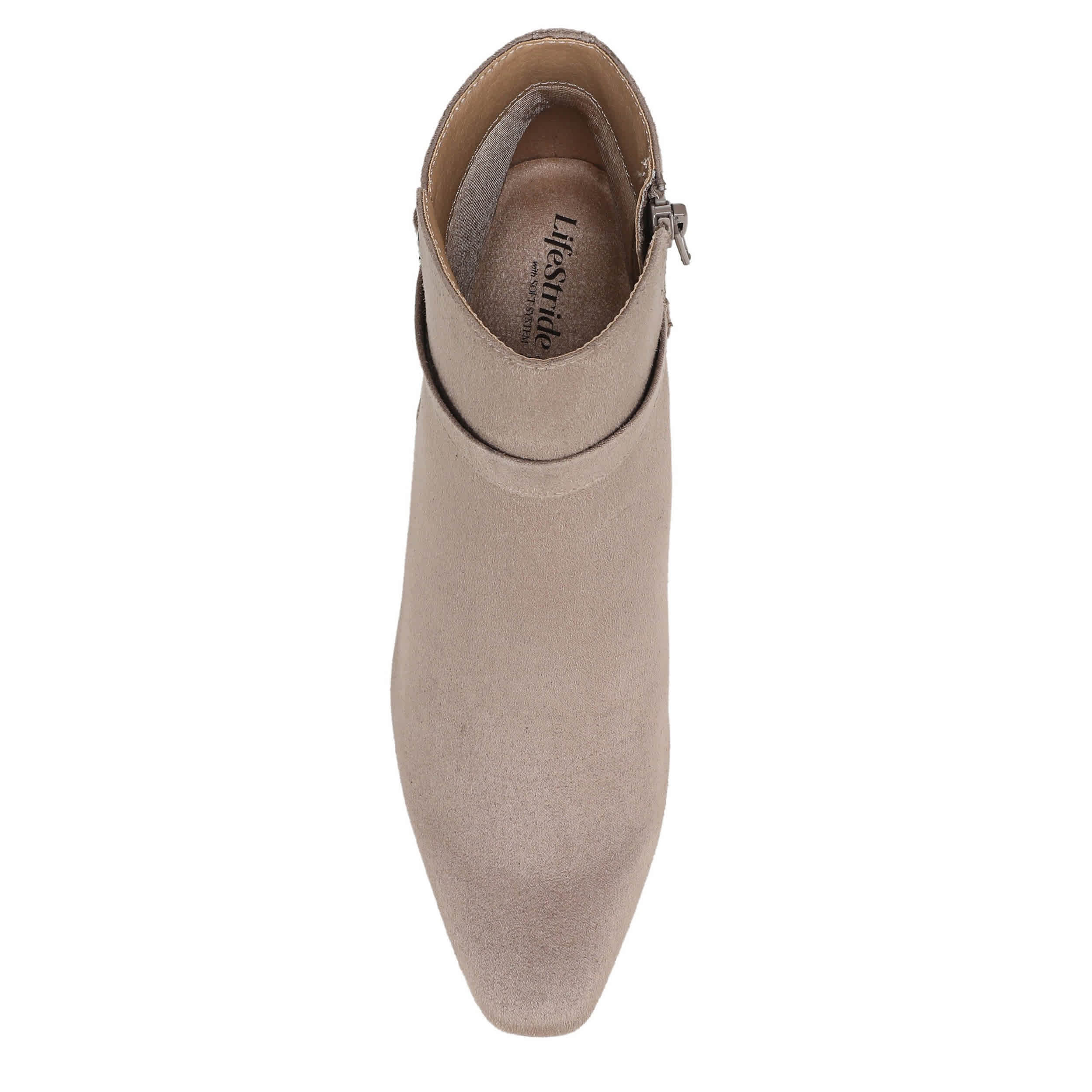LIFESTRIDE-WOMENS FAWN DRESS BOOT-LATTE & 