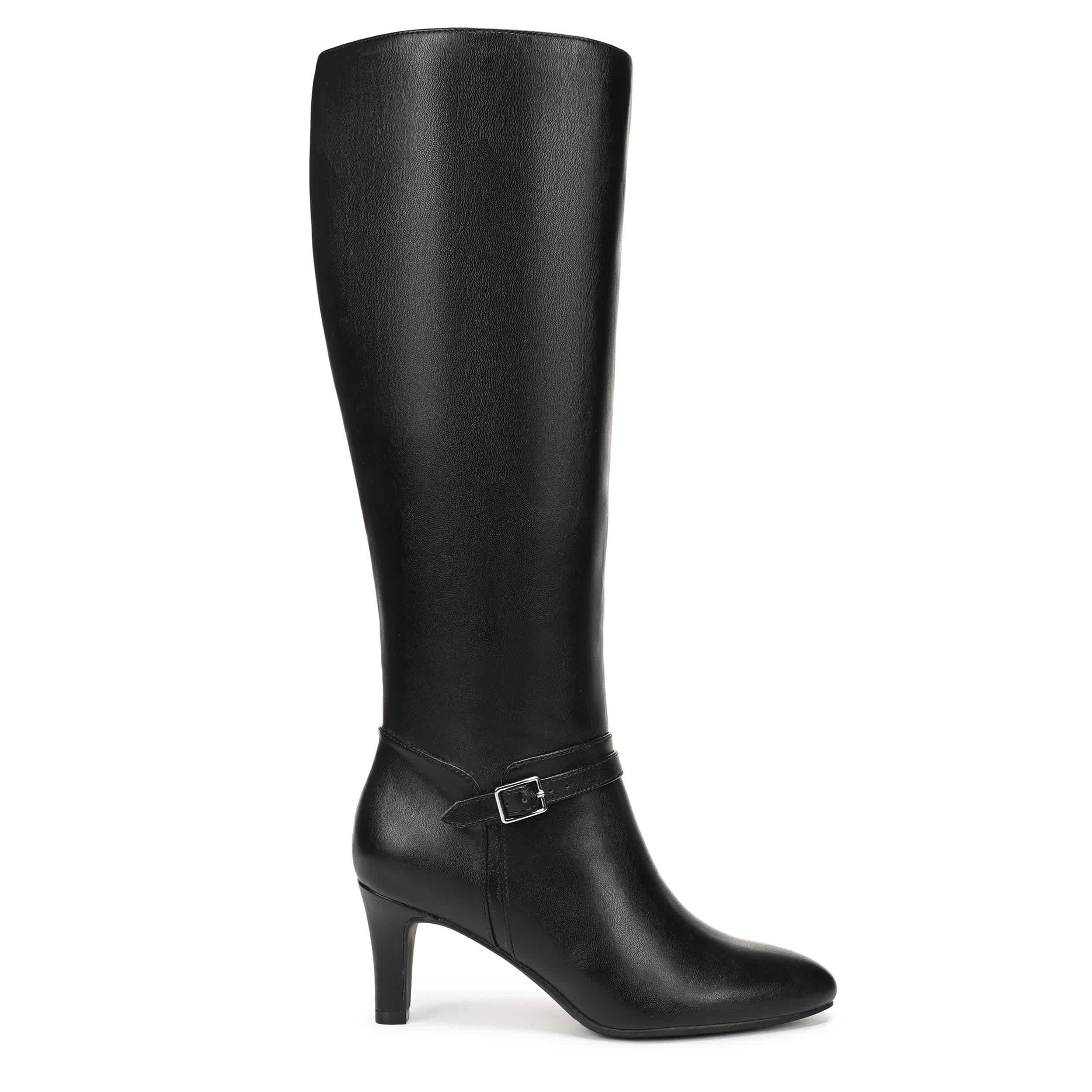 LIFESTRIDE-WOMENS GLENORE DRESS BOOT-BLACK & 