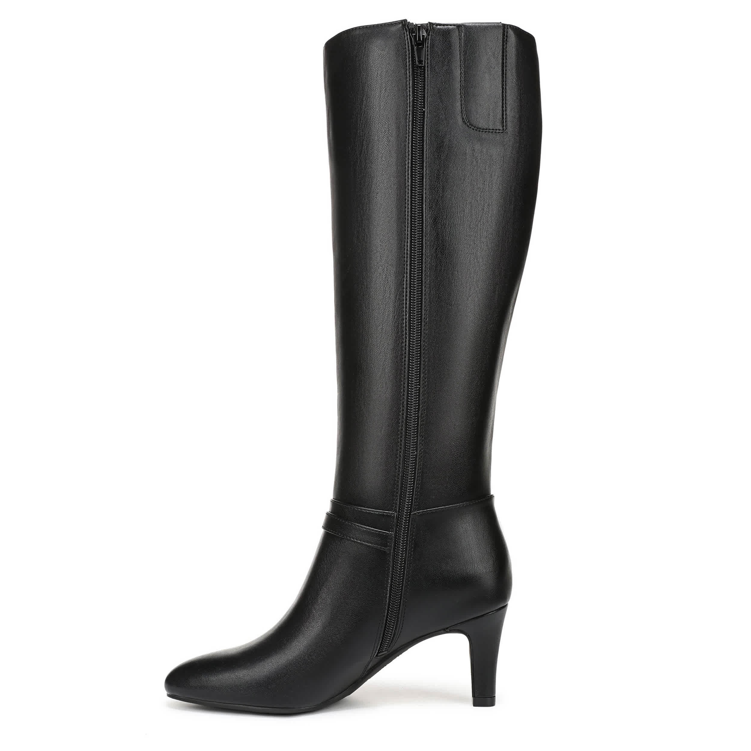 LIFESTRIDE-WOMENS GLENORE DRESS BOOT-BLACK & 