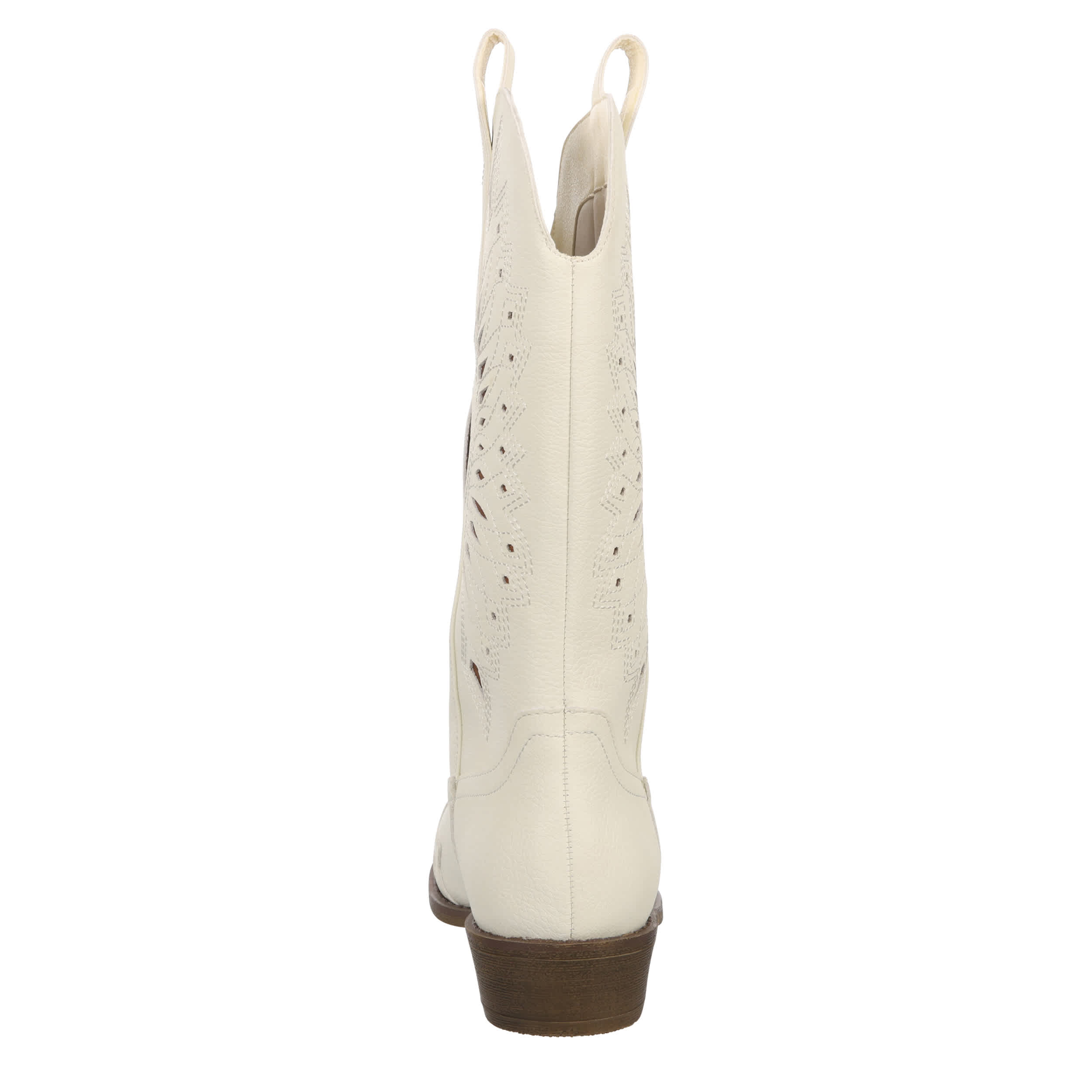 COCONUTS-WOMENS BANDERA WESTERN BOOT-OFF WHITE & TAN
