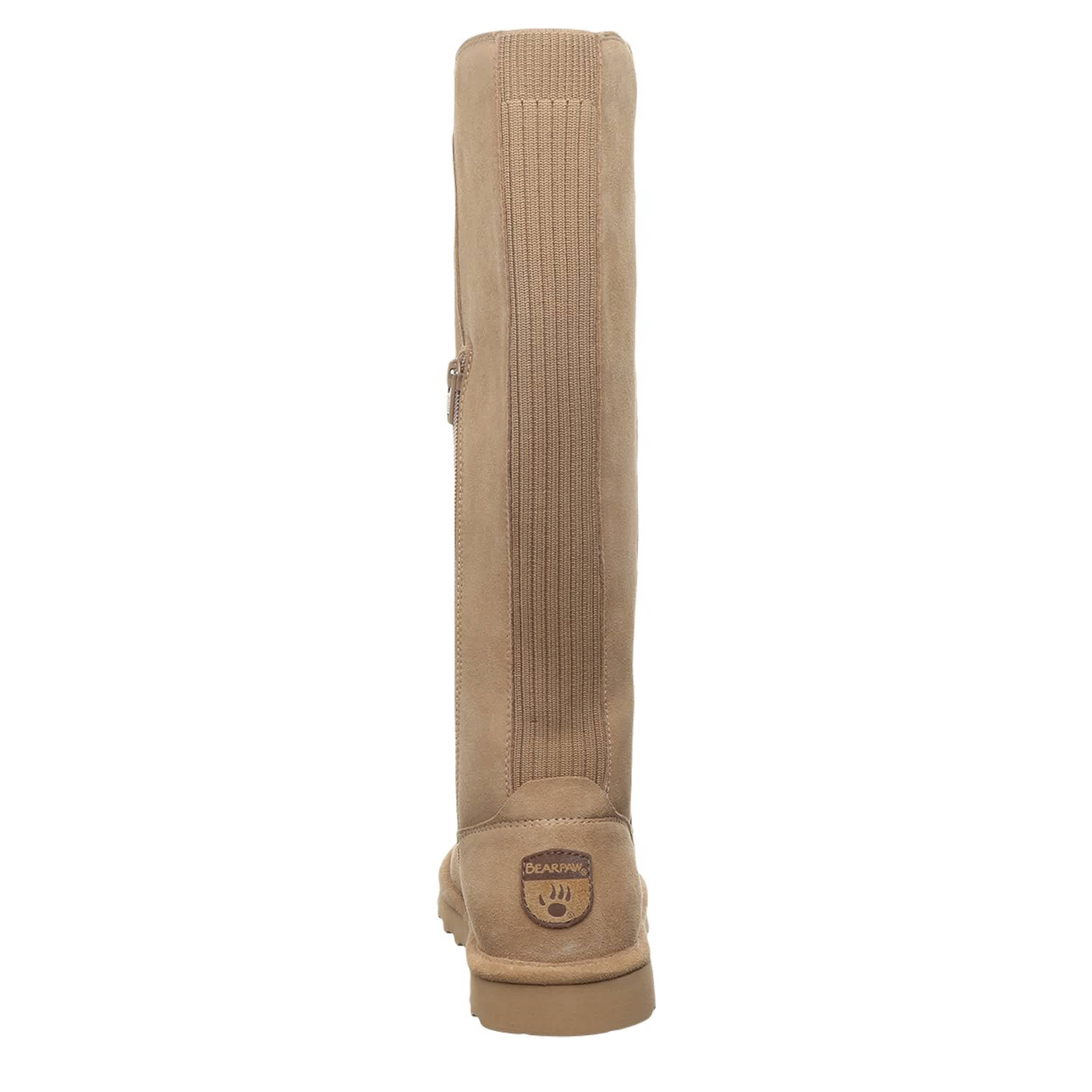 BEARPAW-WOMENS GRACEY TALL BOOT-WHEAT & 