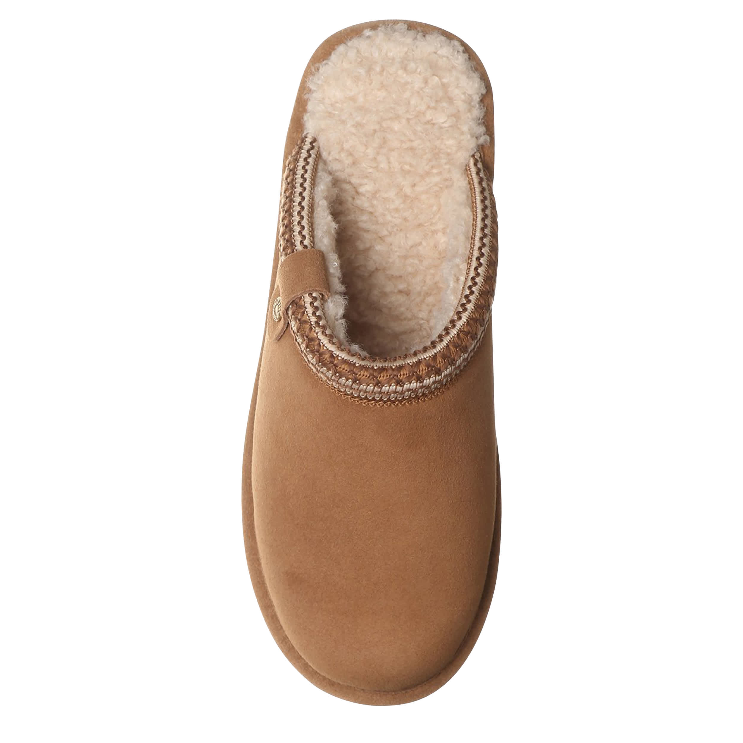 BEARPAW-WOMENS ARDEN WATER RESISTANT FAUX FUR BOOT-BROWN & 
