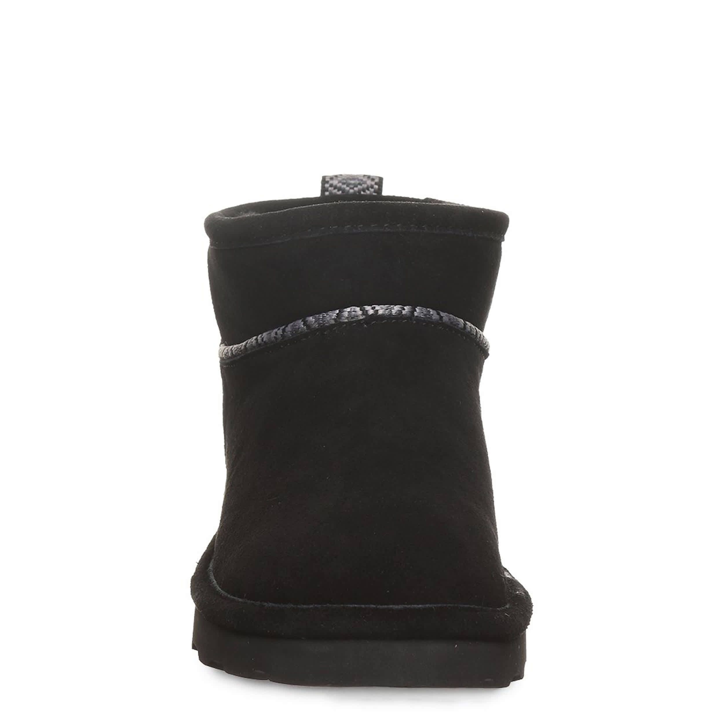 BEARPAW-WOMENS AKIRA FAUX FUR BOOT-BLACK & 