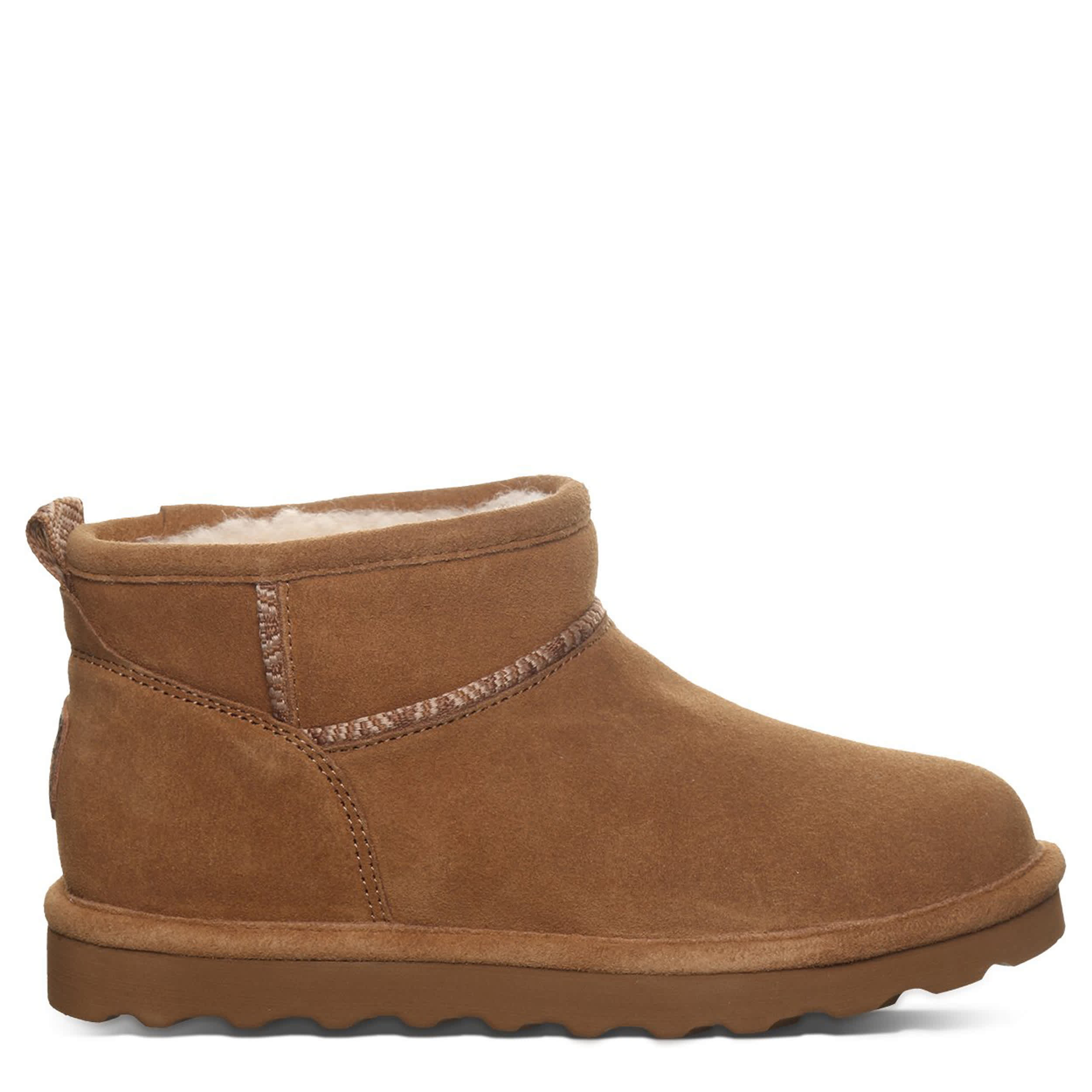 BEARPAW-WOMENS AKIRA FAUX FUR BOOT-BROWN & 