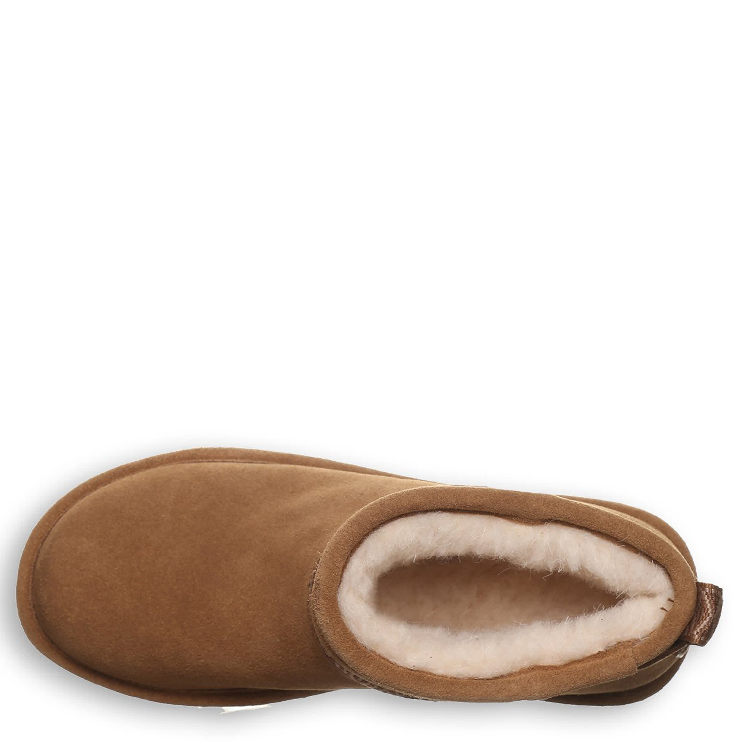 BEARPAW-WOMENS AKIRA FAUX FUR BOOT-BROWN & 