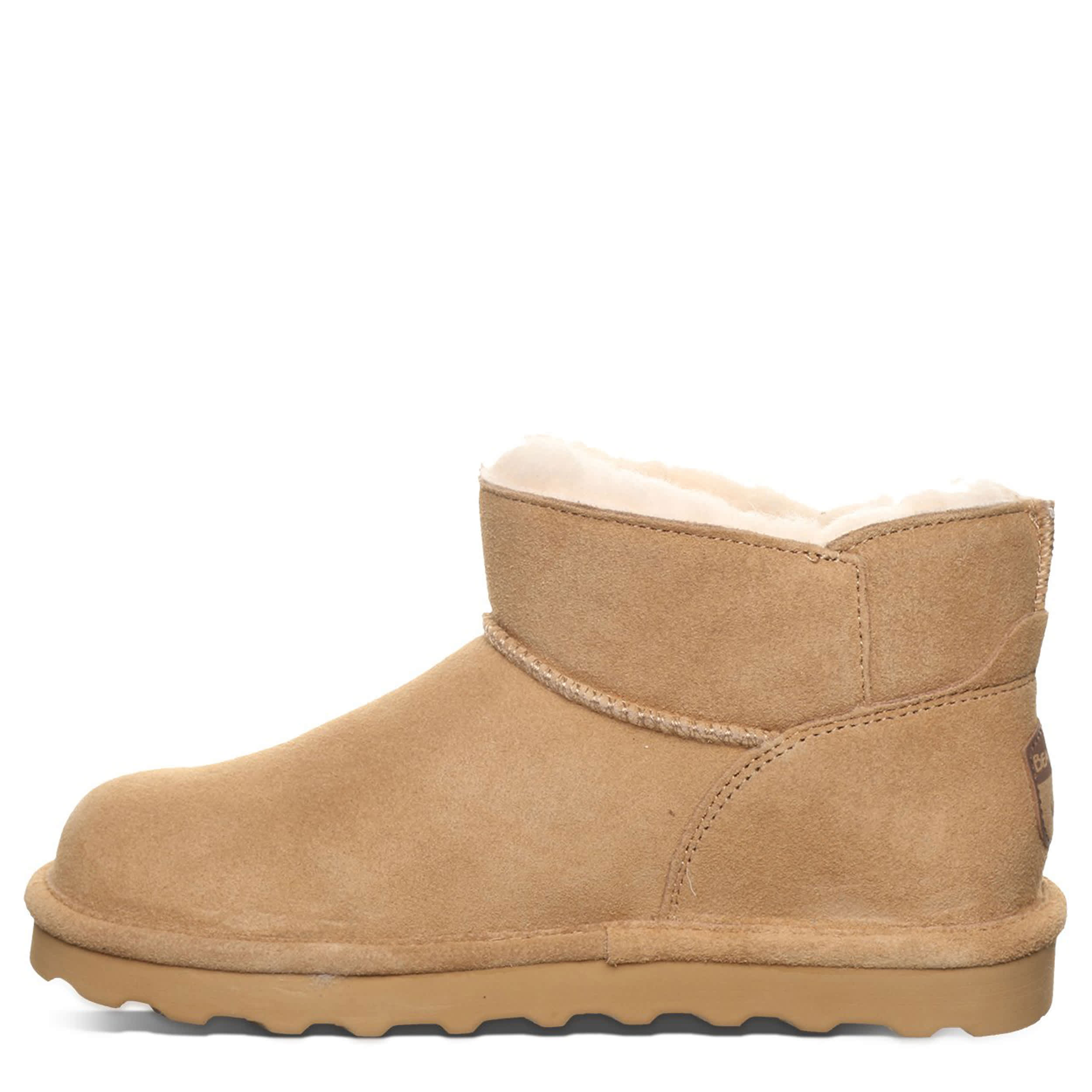 BEARPAW-WOMENS SAIGE FAUX FUR BOOT-COFFEE & 