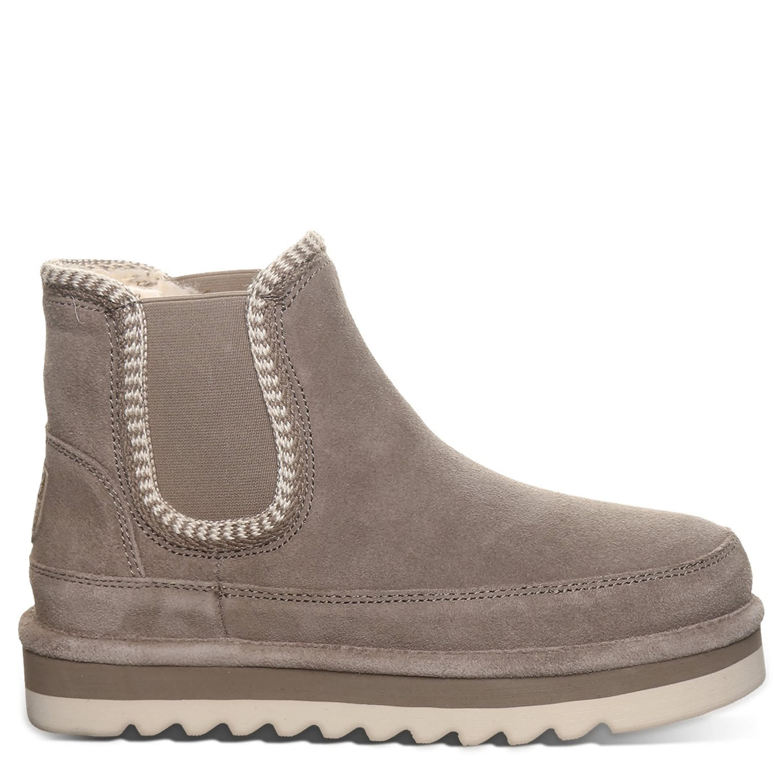 BEARPAW-WOMENS VIOLA FAUX FUR BOOT-MOCHA & 