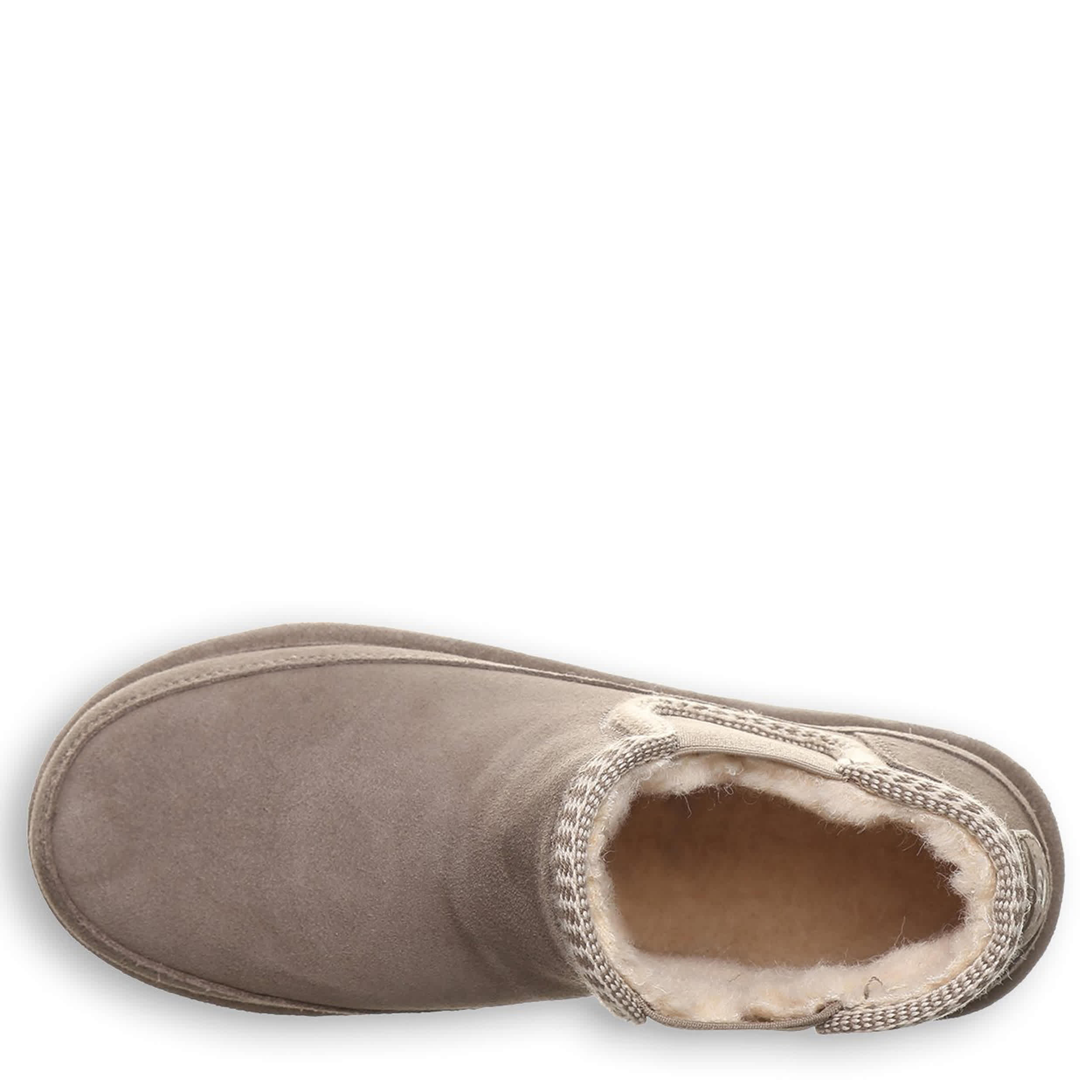 BEARPAW-WOMENS VIOLA FAUX FUR BOOT-MOCHA & 