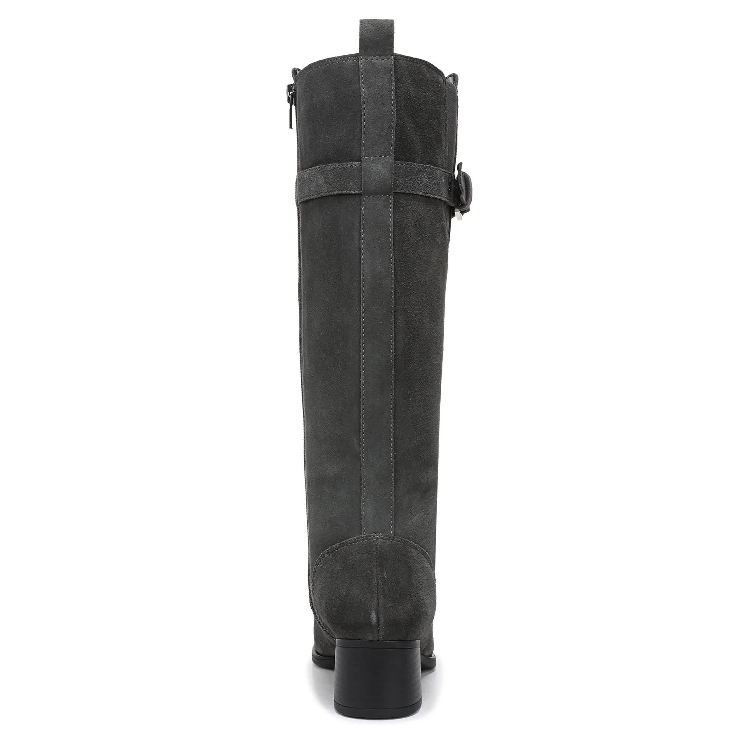 NATURALIZER-WOMENS KENNA TALL BOOT-DARK GREY & 