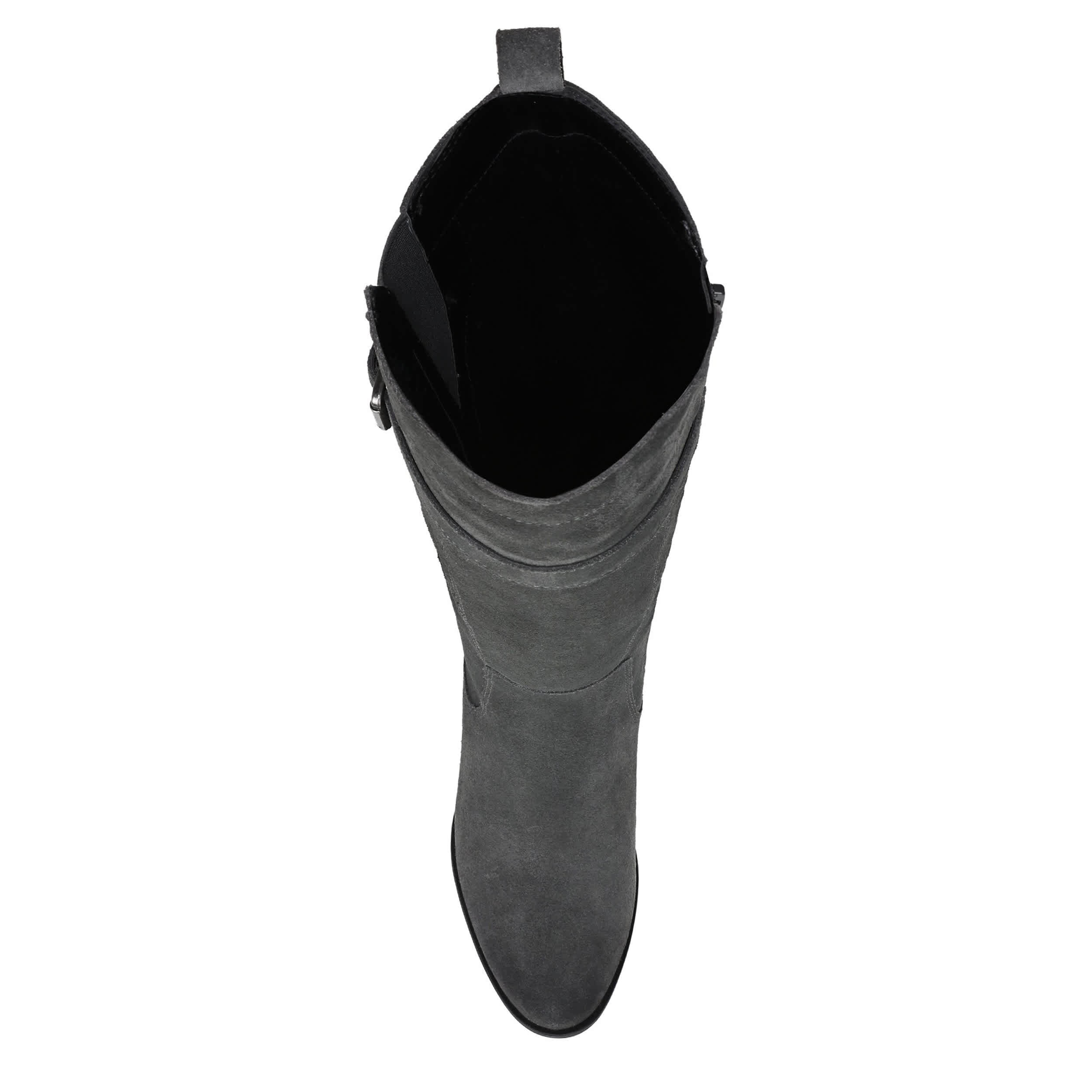 NATURALIZER-WOMENS KENNA TALL BOOT-DARK GREY & 