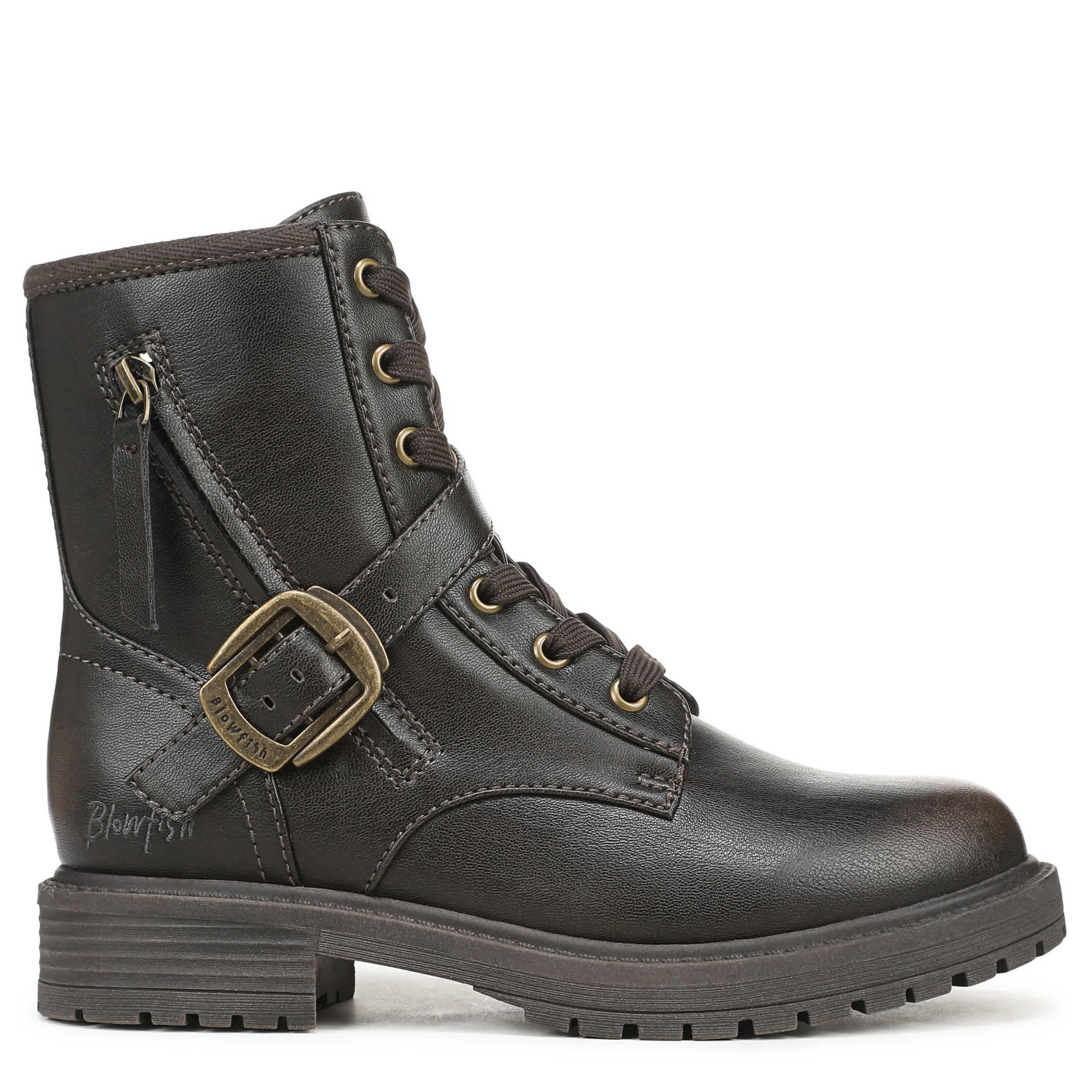 BLOWFISH MALIBU-WOMENS ANDERSON  LACE BOOT-CHOCOLATE & 