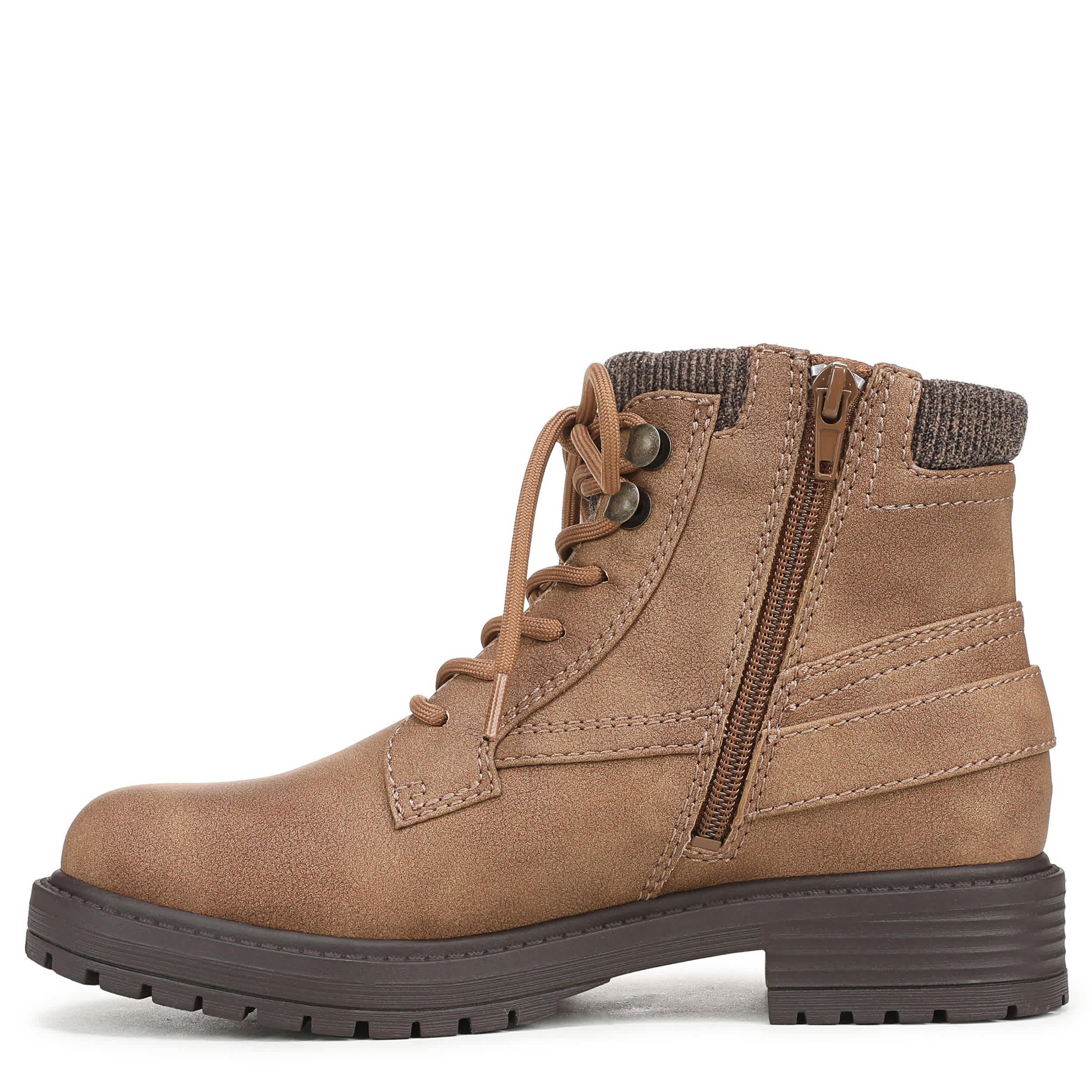 BLOWFISH MALIBU-WOMENS ASTOR LACE BOOTE-TAN & 