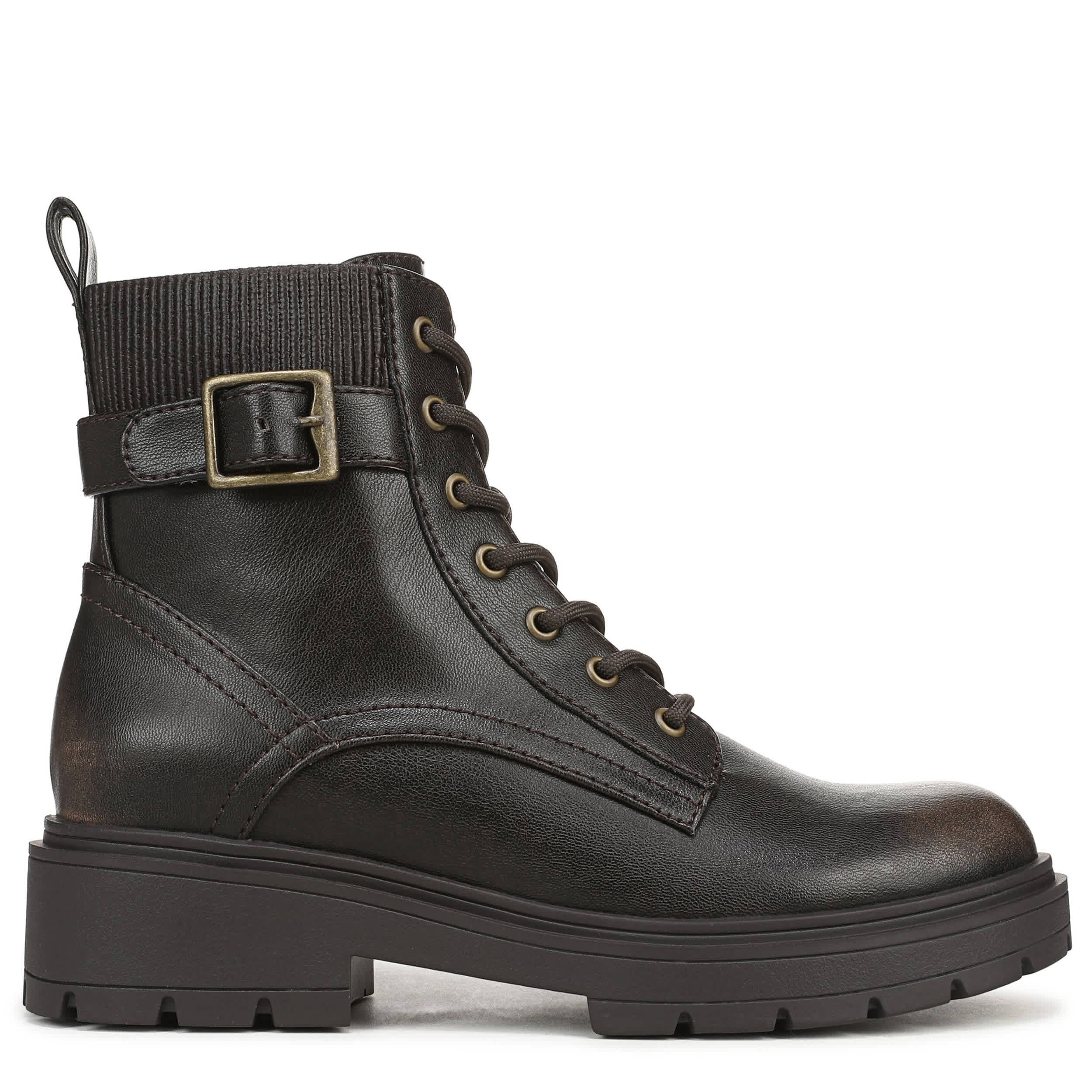 BLOWFISH MALIBU-WOMENS DEL MAR  LACE BOOT-CHOCOLATE & 