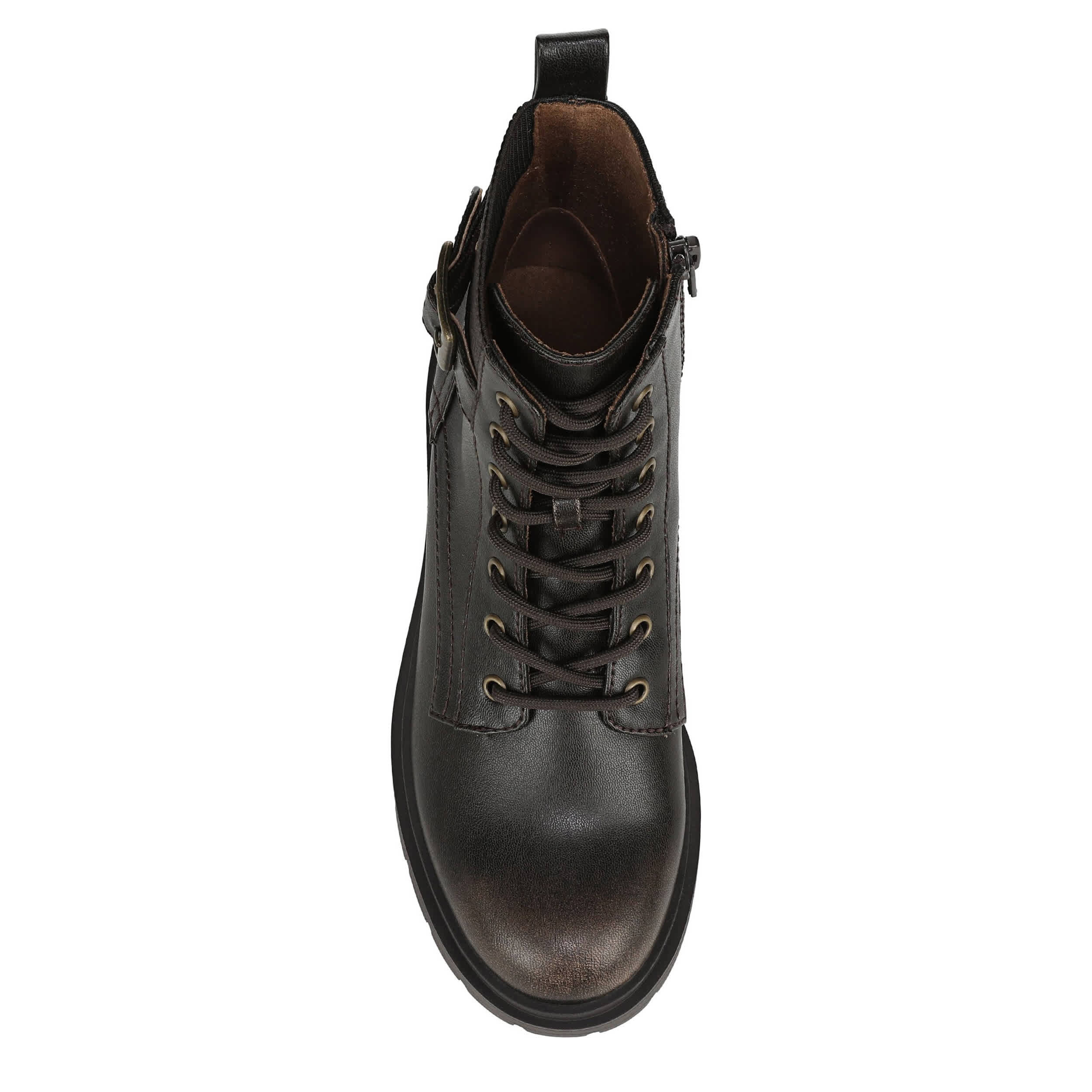 BLOWFISH MALIBU-WOMENS DEL MAR  LACE BOOT-CHOCOLATE & 