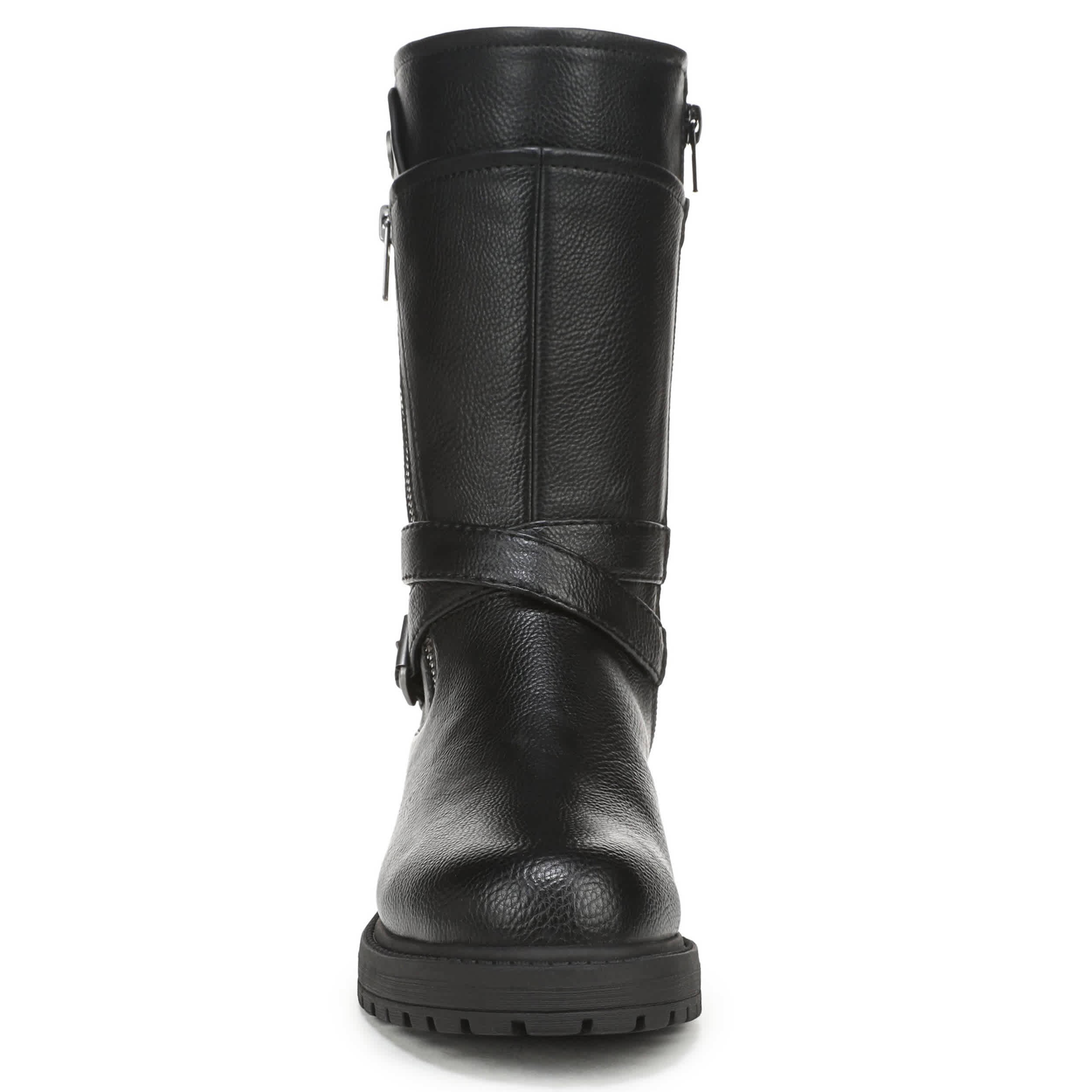 BLOWFISH MALIBU-WOMENS ALBERTA MOTO BOOT-BLACK & 