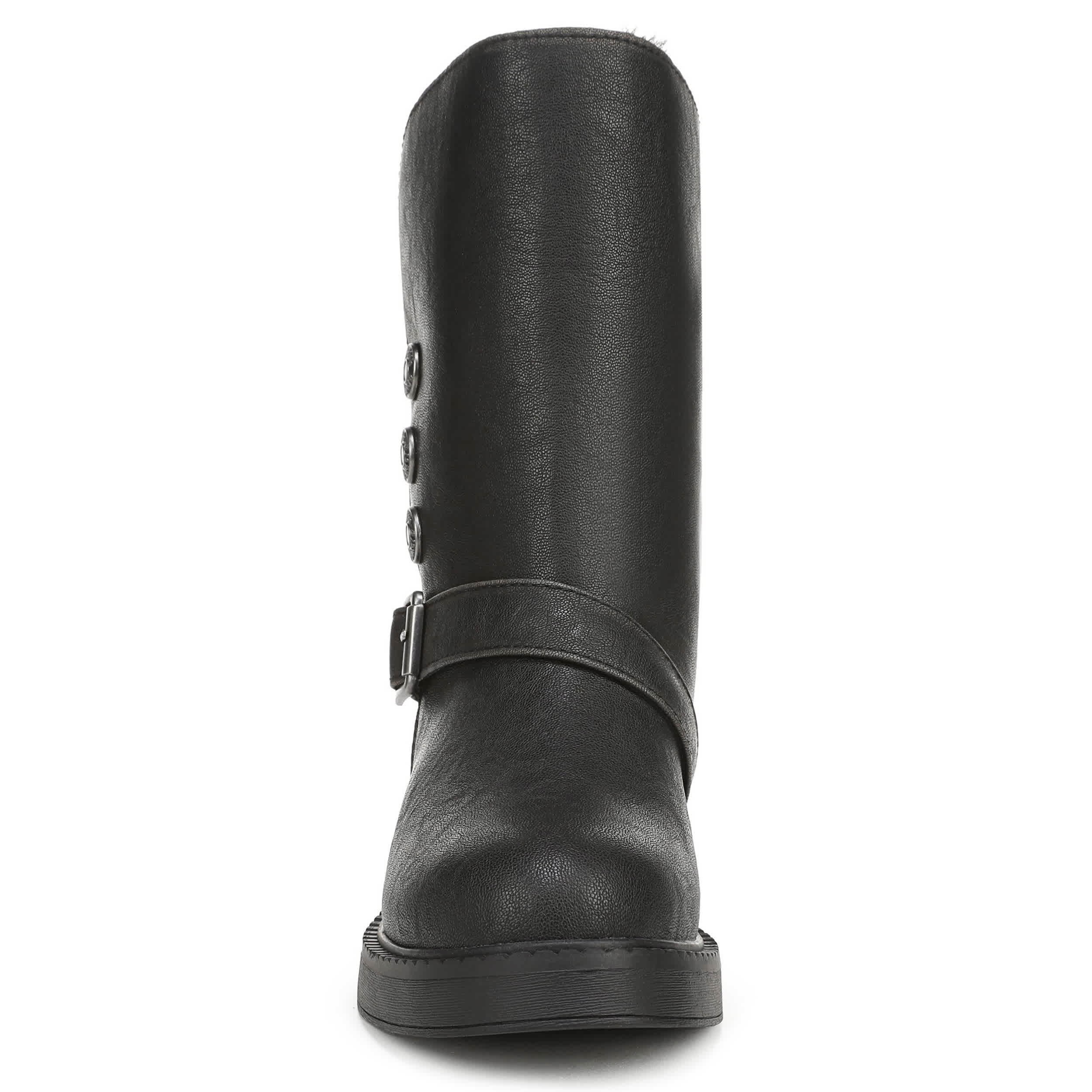 BLOWFISH MALIBU-WOMENS VENICE COZY BUCKLE BOOT-BLACK & 