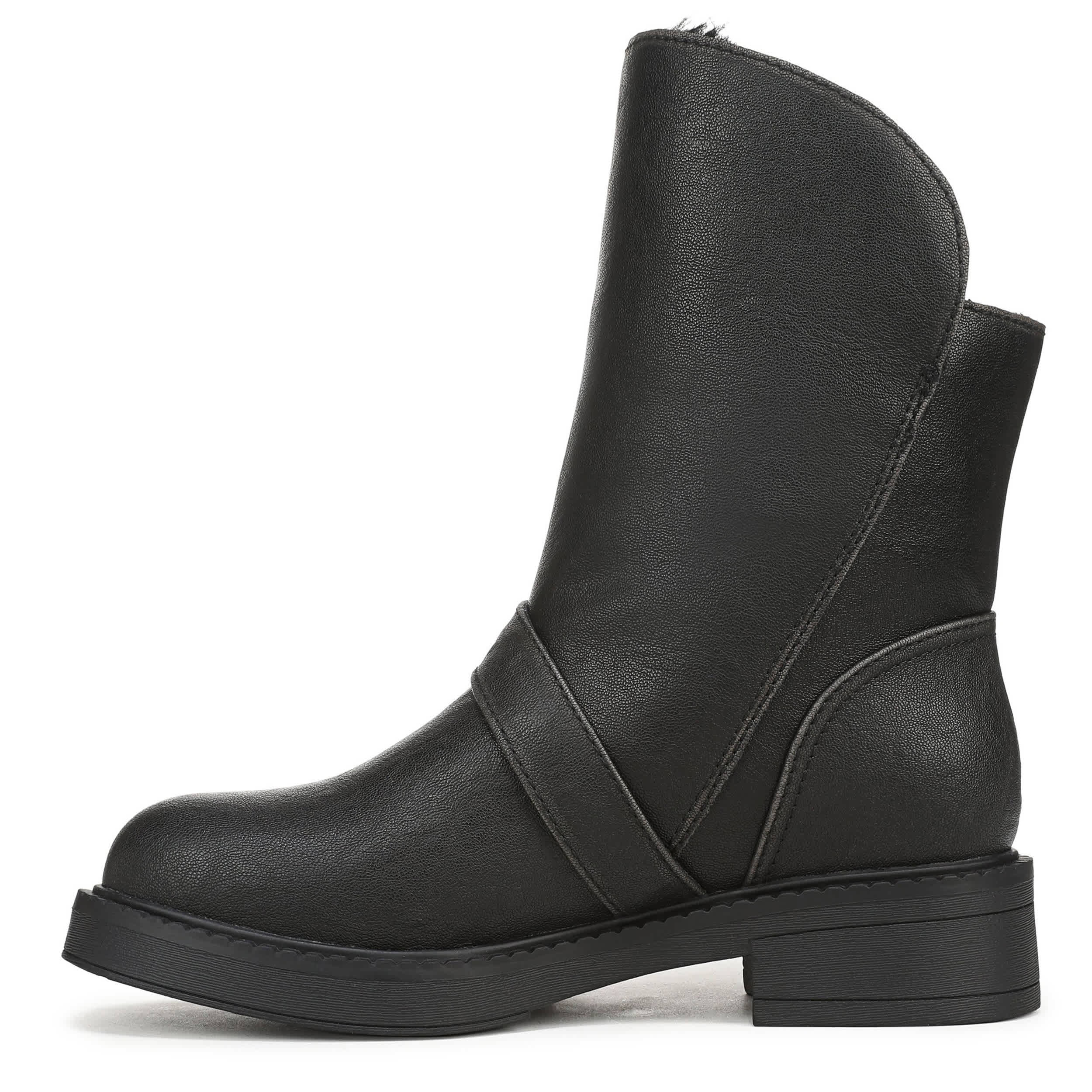 BLOWFISH MALIBU-WOMENS VENICE COZY BUCKLE BOOT-BLACK & 