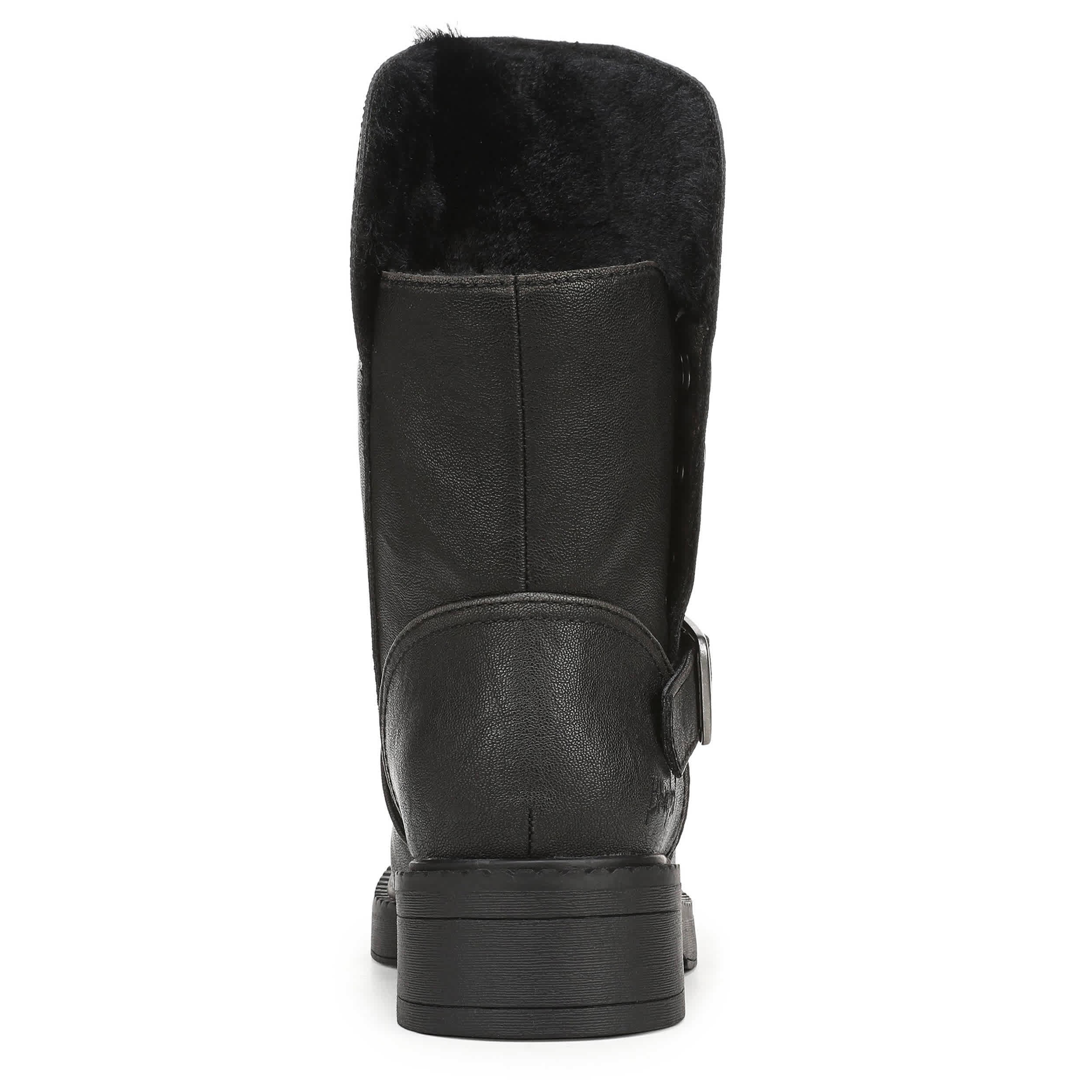 BLOWFISH MALIBU-WOMENS VENICE COZY BUCKLE BOOT-BLACK & 