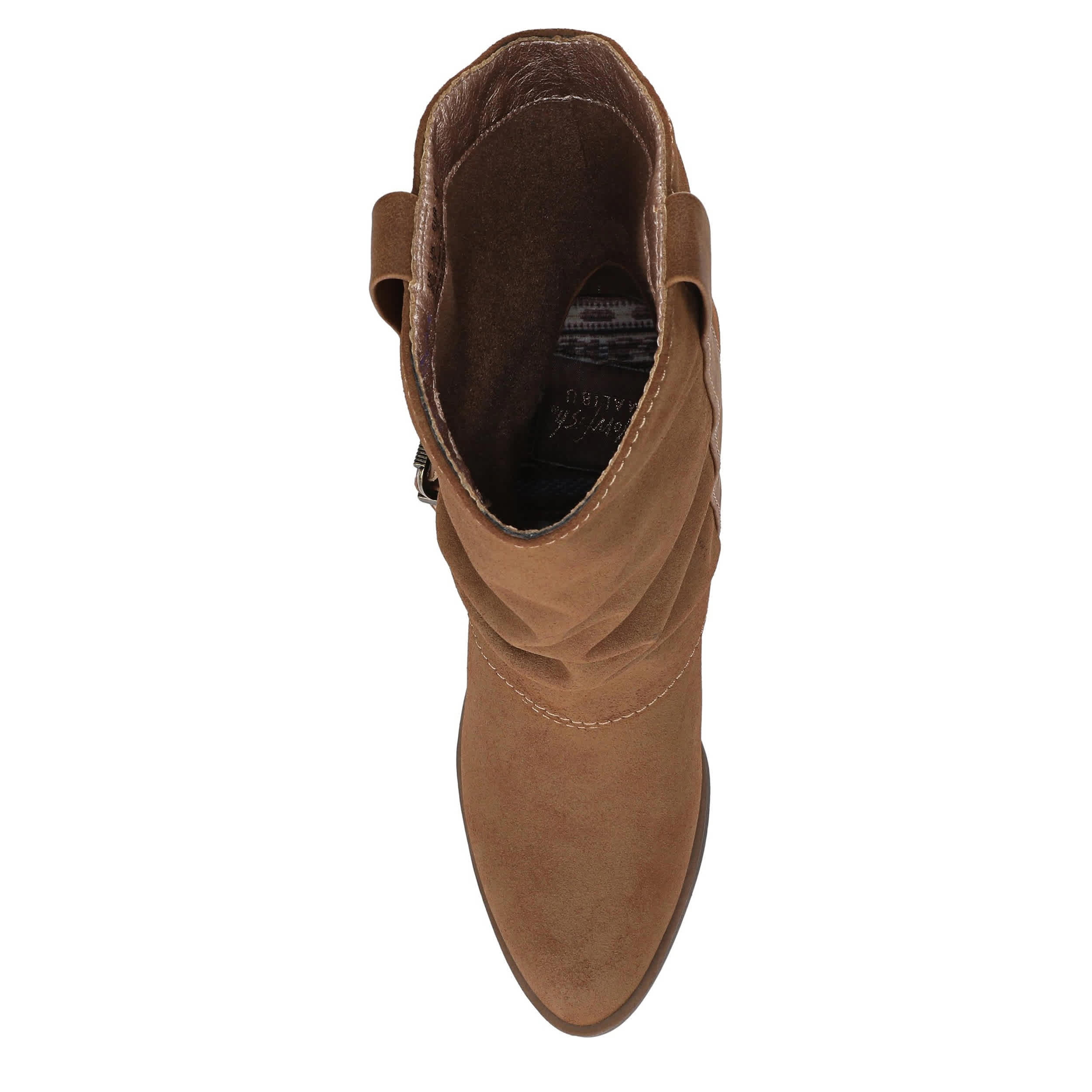 BLOWFISH MALIBU-WOMENS CARTER WESTERN BOOT-TAN & 