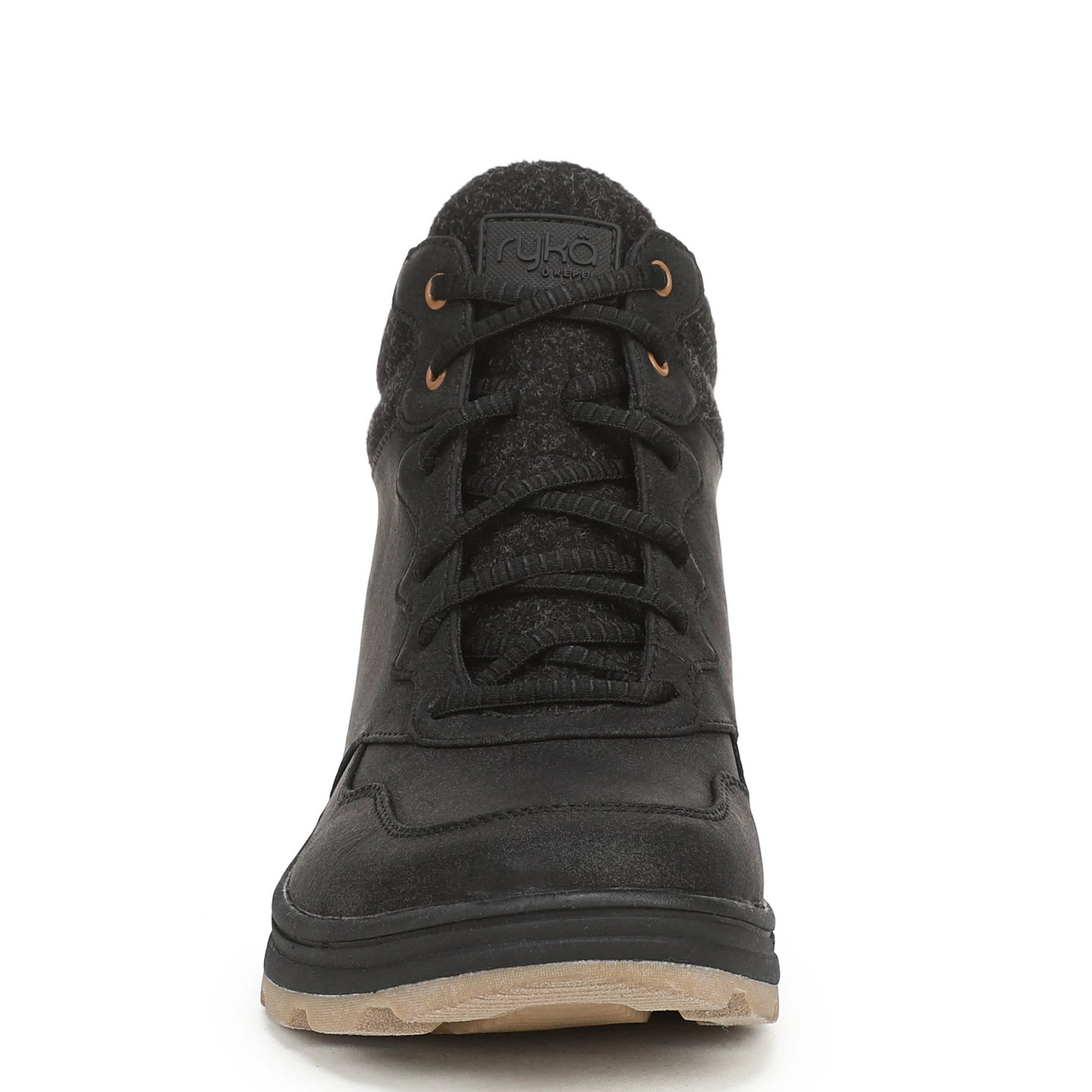 RYKA-WOMENS BISMARK BOOT-BLACK & 