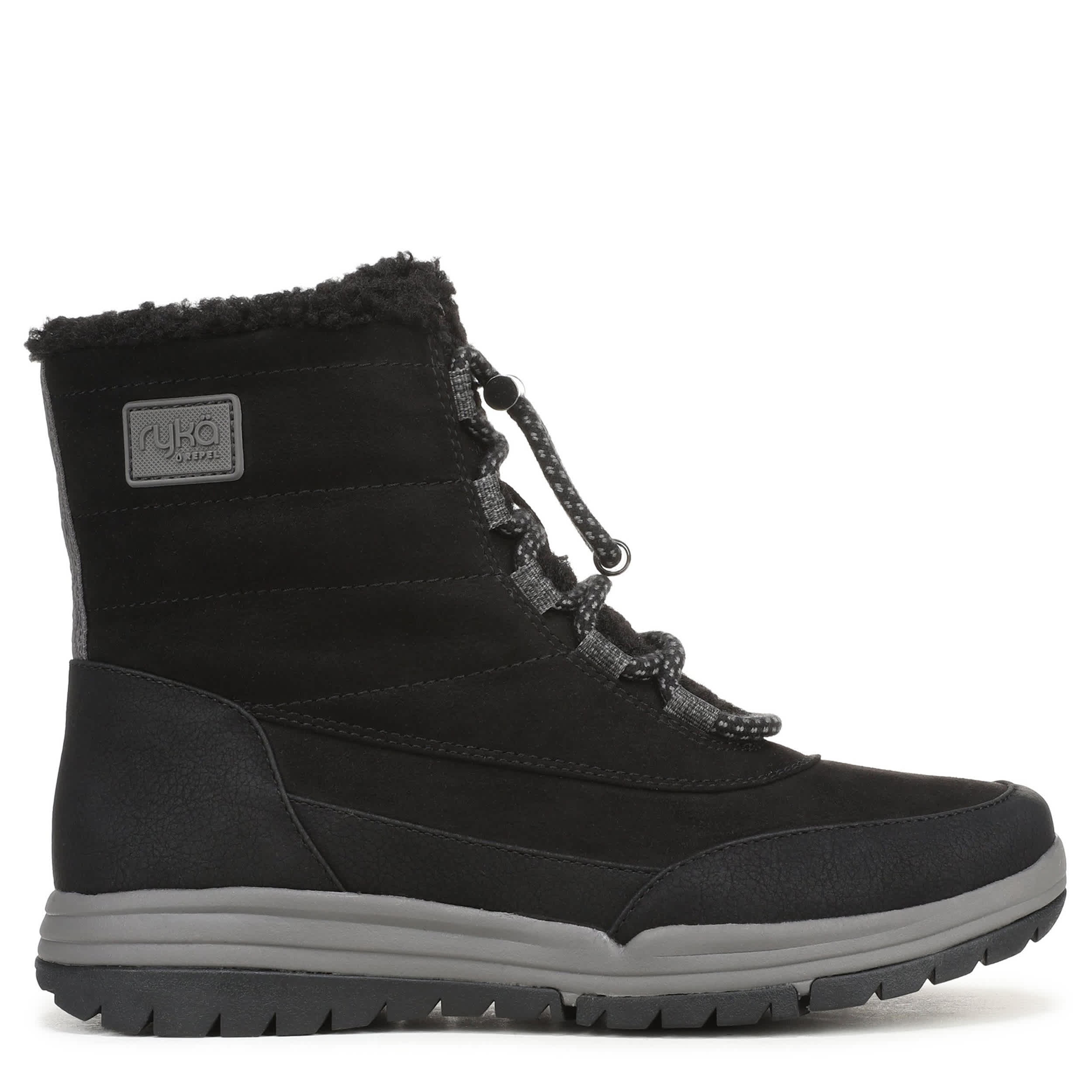 RYKA-WOMENS AVALANCHE WEATHER BOOT-BLACK & 
