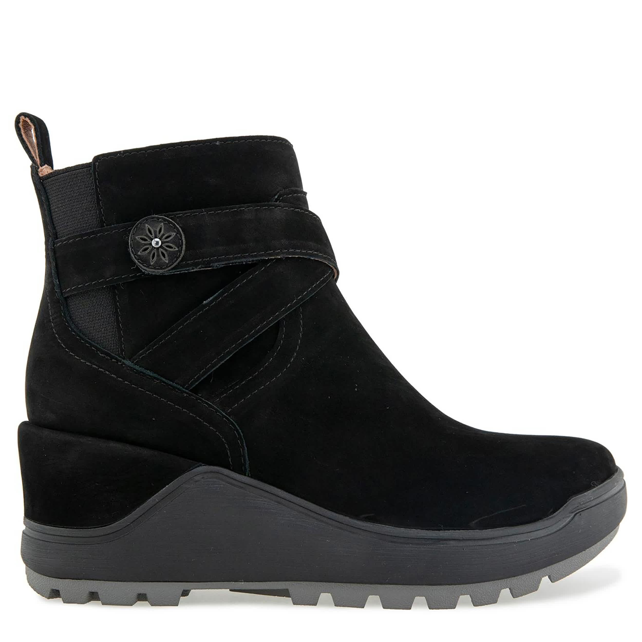 JAMBU-WOMENS PATTIE WATER RESISTANT BOOT-BLACK & 