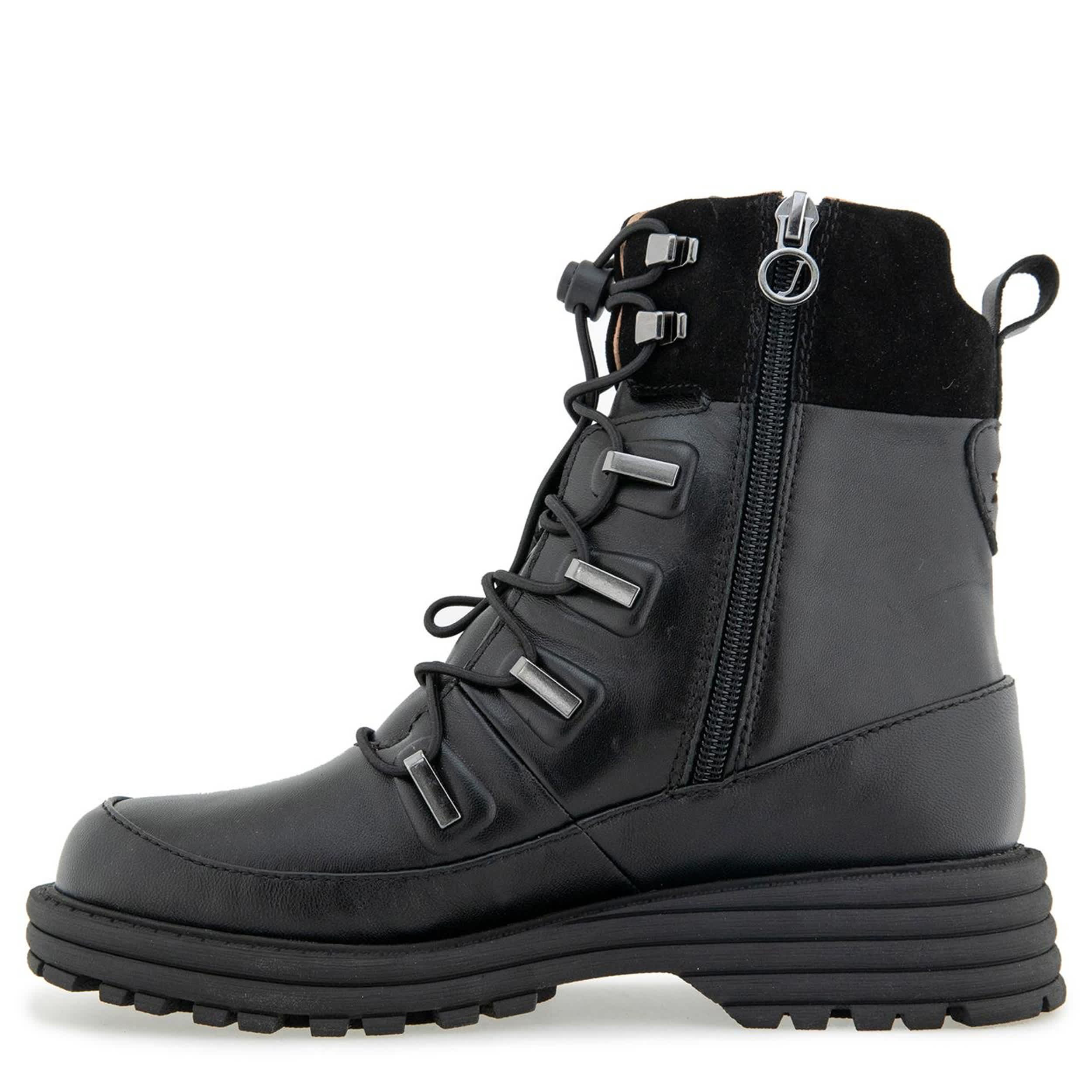 JAMBU-WOMENS INDY WATER RESISTANT BOOT-BLACK & 