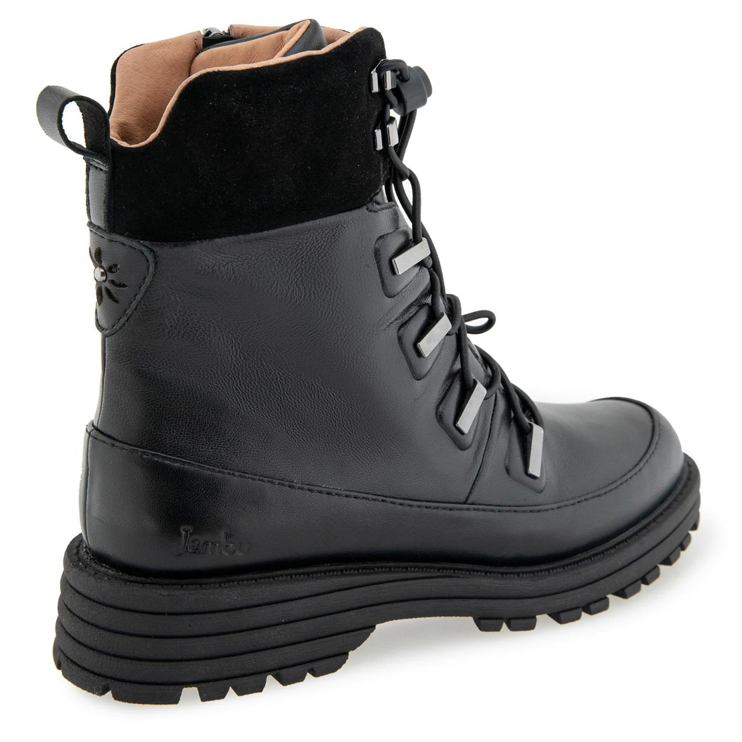 JAMBU-WOMENS INDY WATER RESISTANT BOOT-BLACK & 
