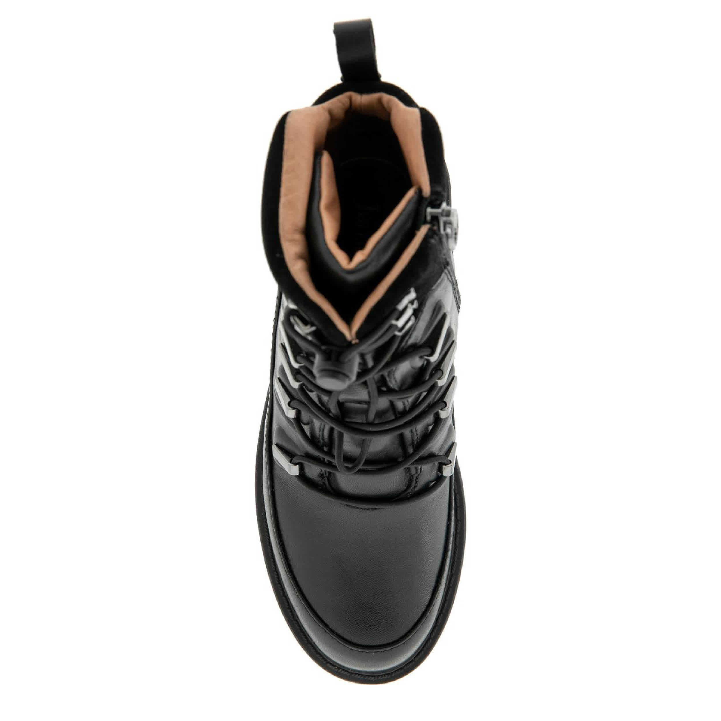 JAMBU-WOMENS INDY WATER RESISTANT BOOT-BLACK & 