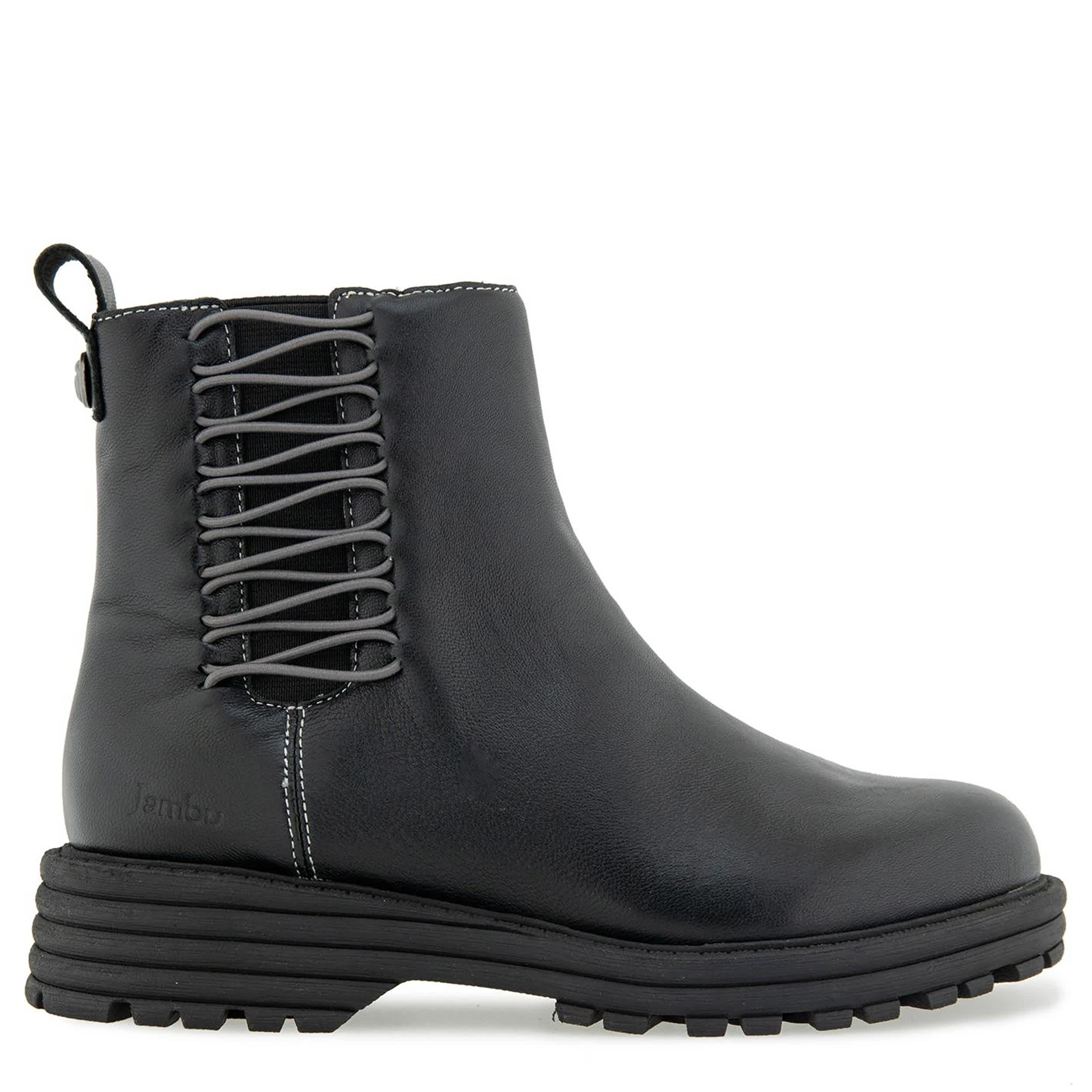 JAMBU-WOMENS IREN WATER RESISTANT BOOT-BLACK & 