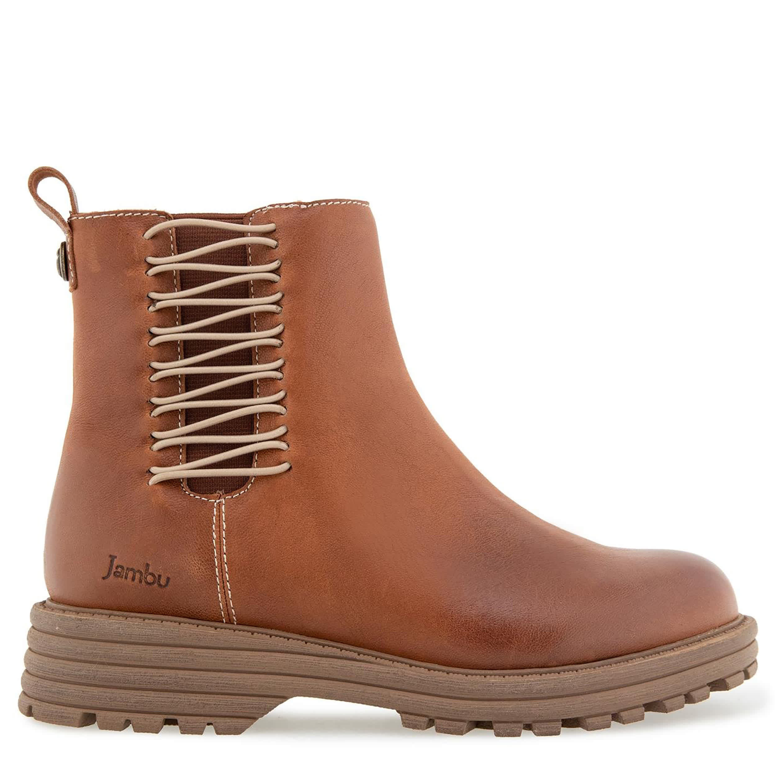 JAMBU-WOMENS IREN WATER RESISTANT BOOT-COGNAC & 