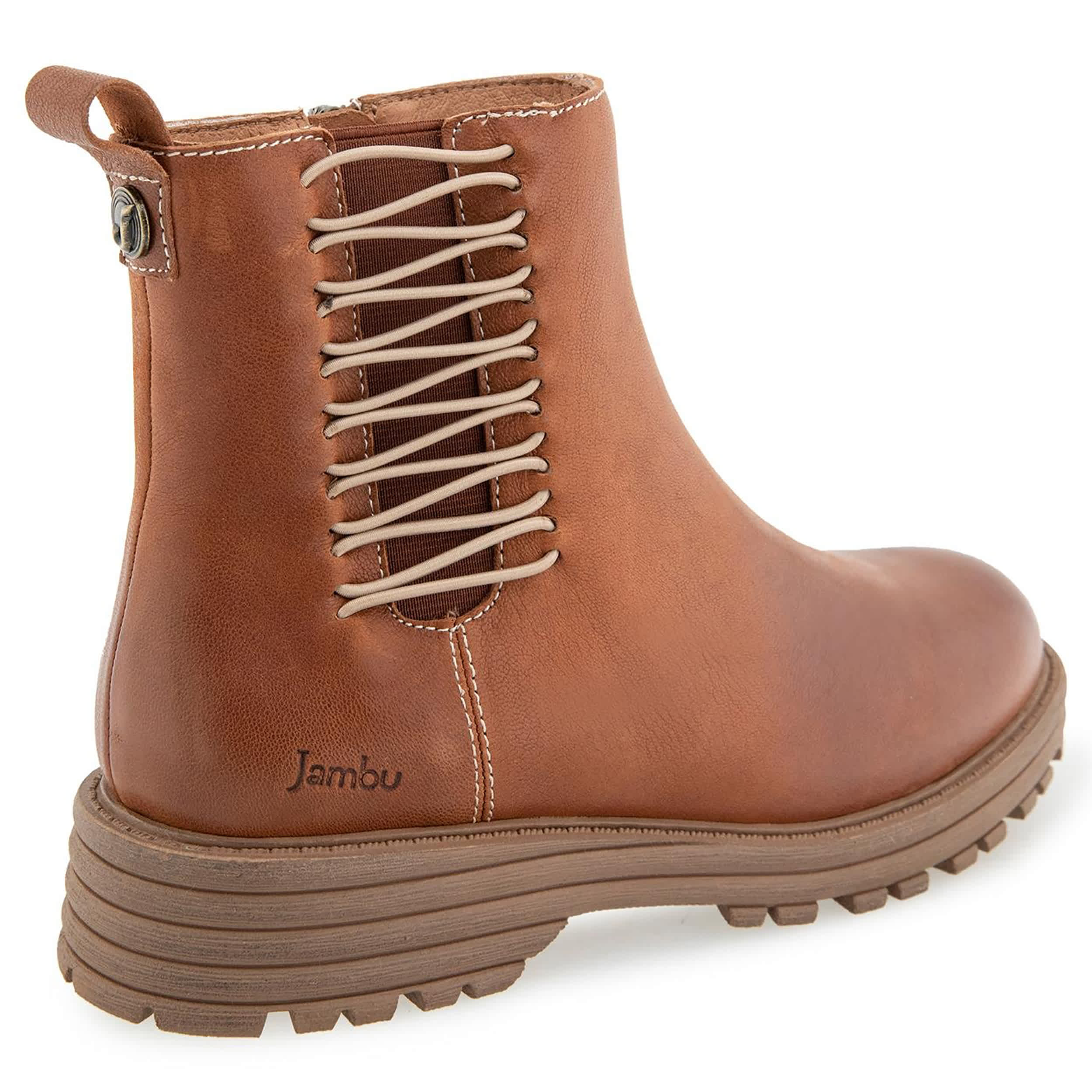 JAMBU-WOMENS IREN WATER RESISTANT BOOT-COGNAC & 