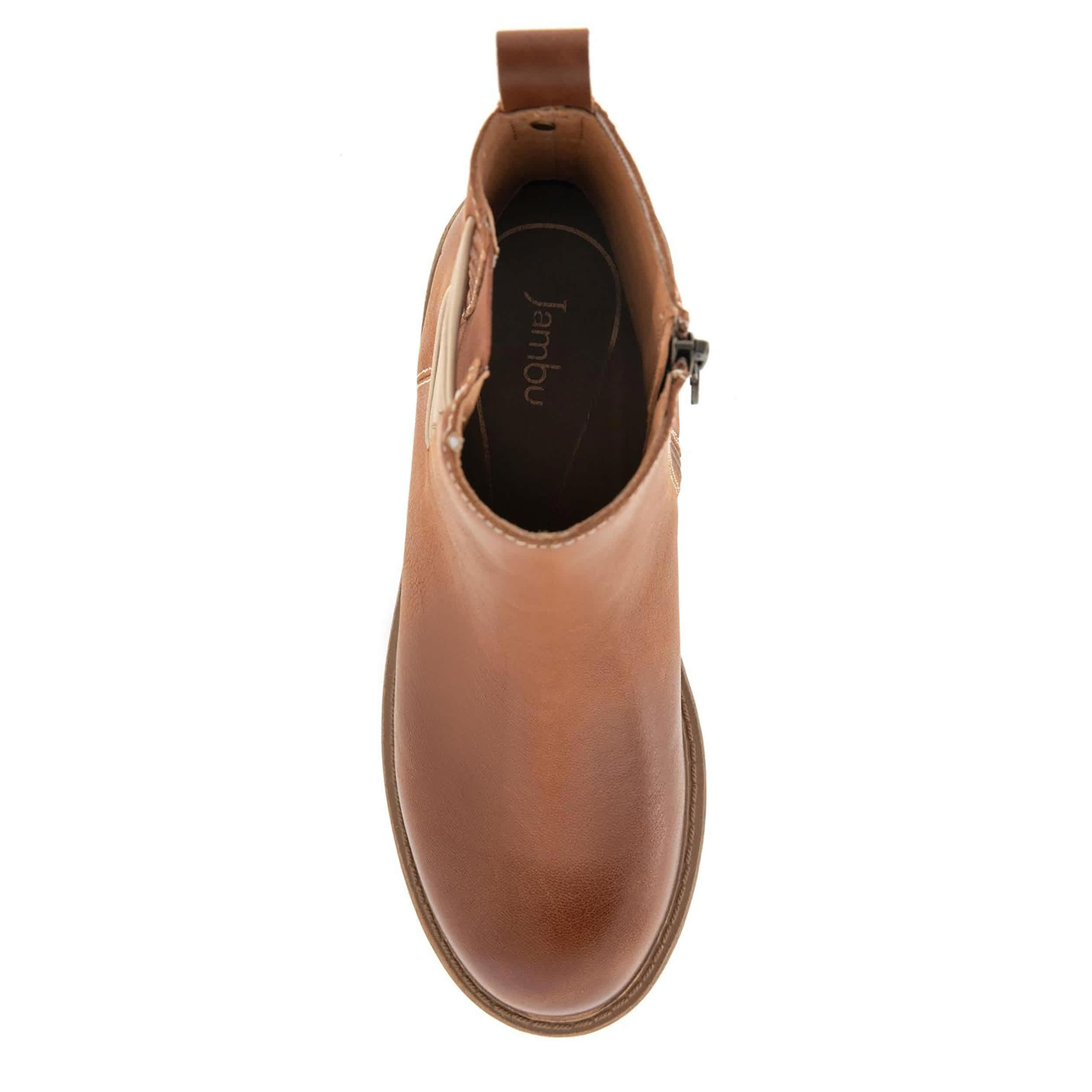 JAMBU-WOMENS IREN WATER RESISTANT BOOT-COGNAC & 