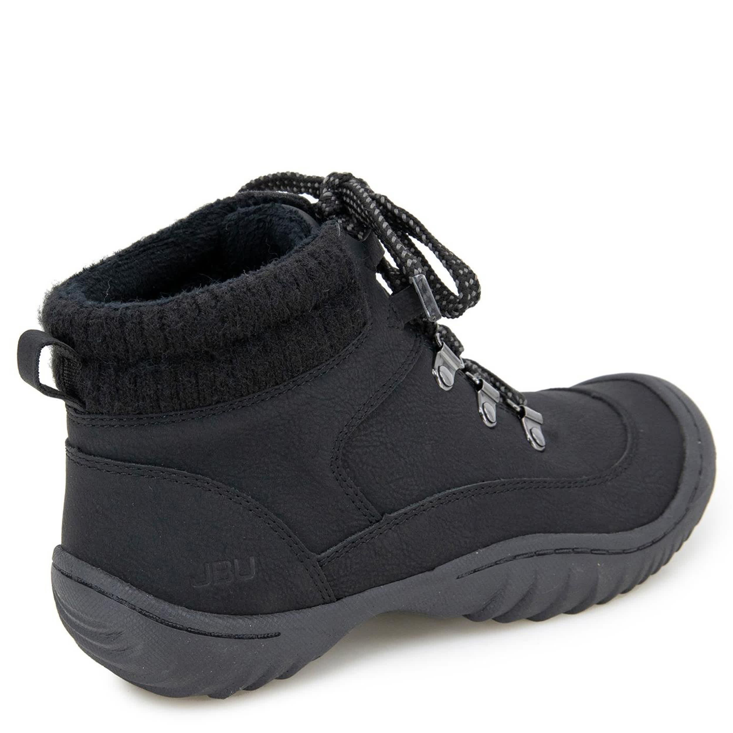 JBU-WOMENS CHAI WATER RESISTANT BOOT-BLACK & 