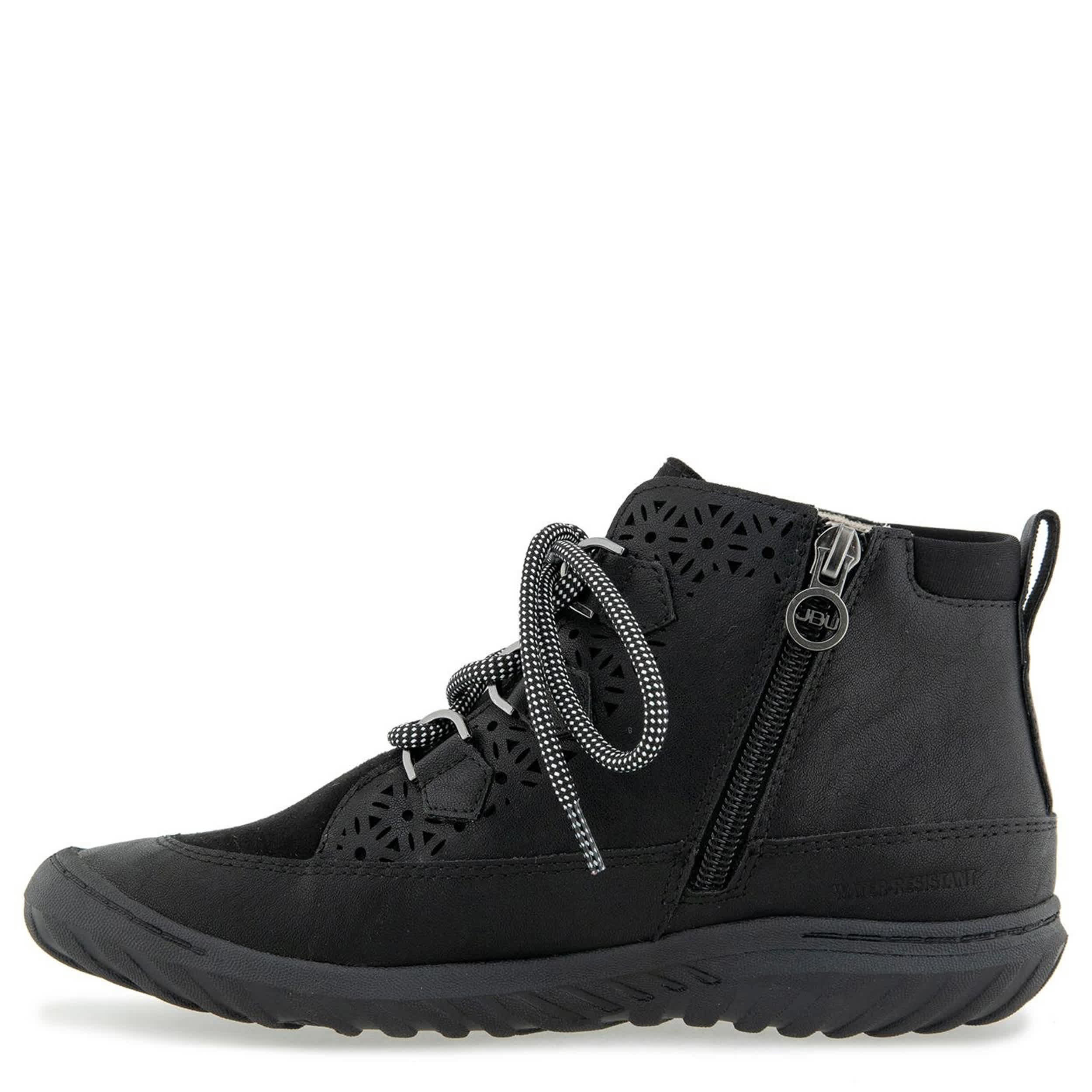 JBU-WOMENS ROXANNE WATER RESISTANT BOOT-BLACK & 