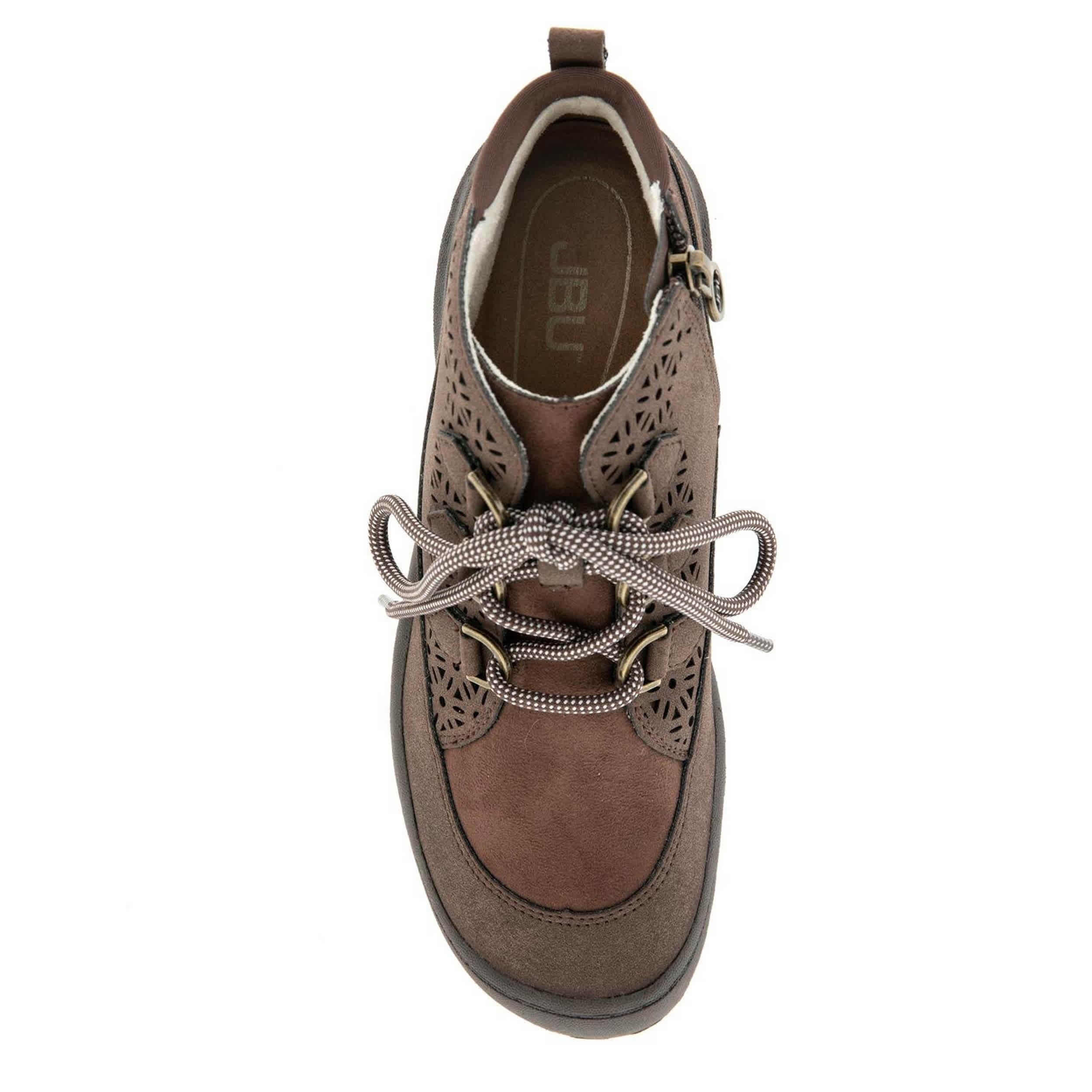 JBU-WOMENS ROXANNE WATER RESISTANT BOOT-DARK BROWN & 