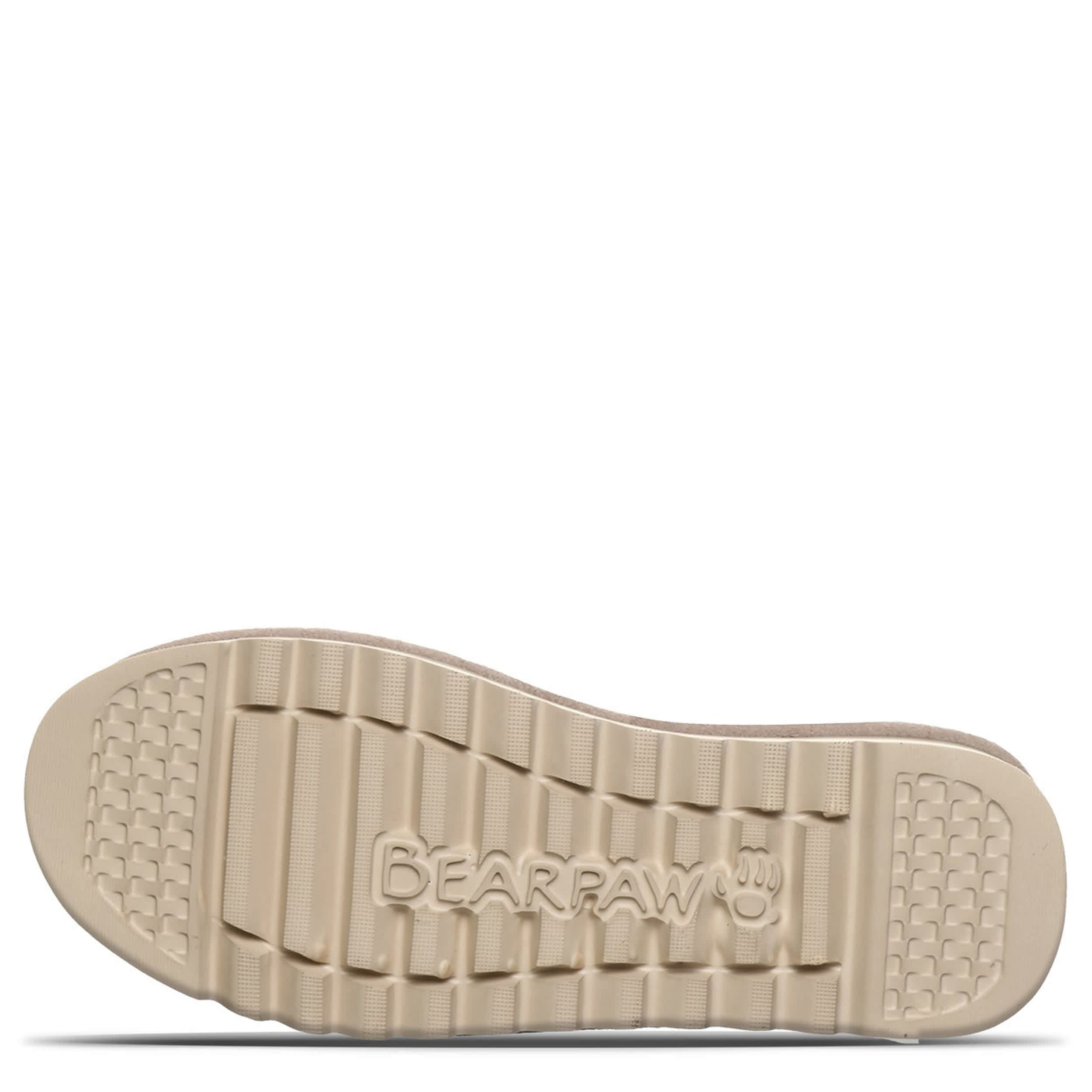 BEARPAW-WOMENS LANGLY FUR BOOT-STONE & 