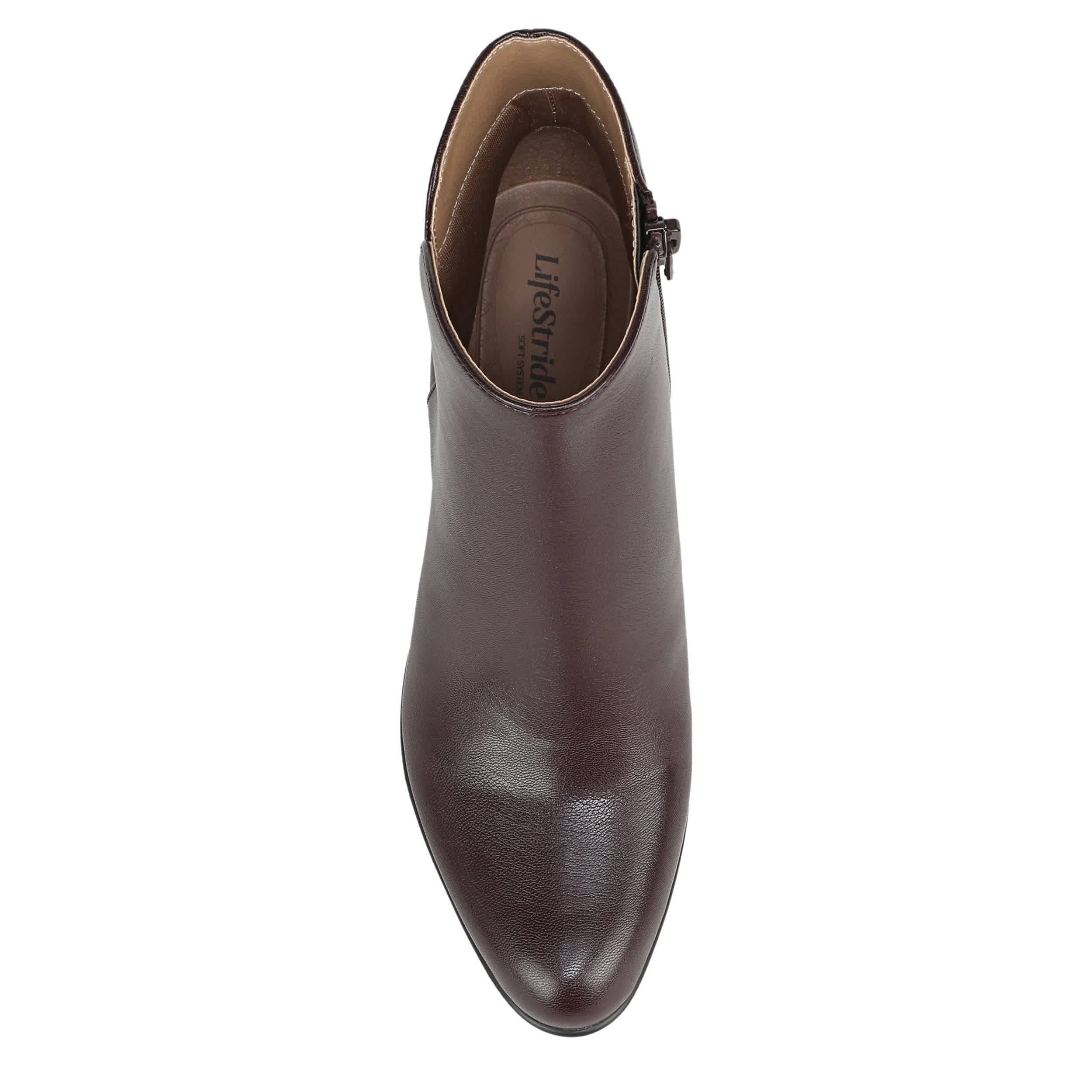 LIFESTRIDE-WOMENS ELOISE DRESS BOOT-CHOCOLATE & 
