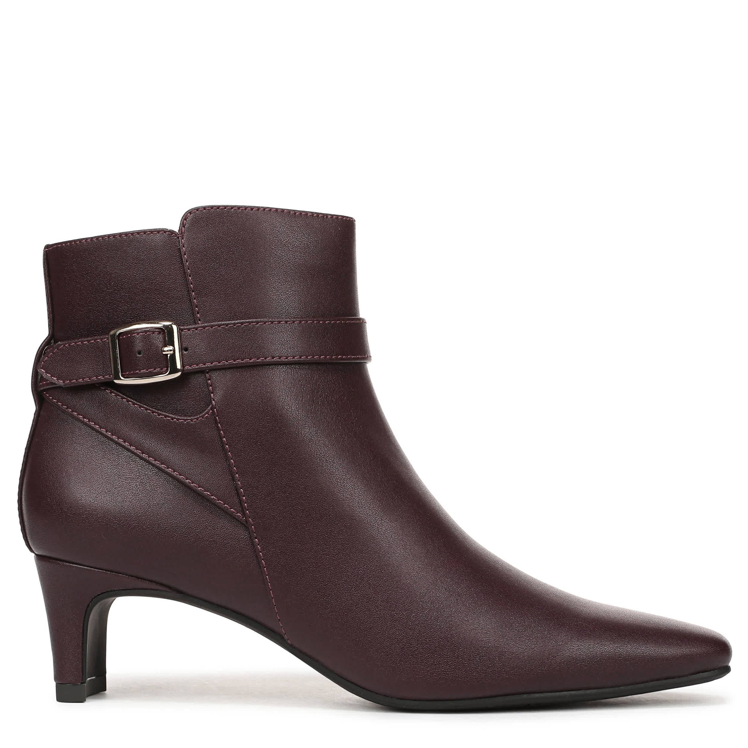 LIFESTRIDE-WOMENS FAWN DRESS BOOT-BURGUNDY & 