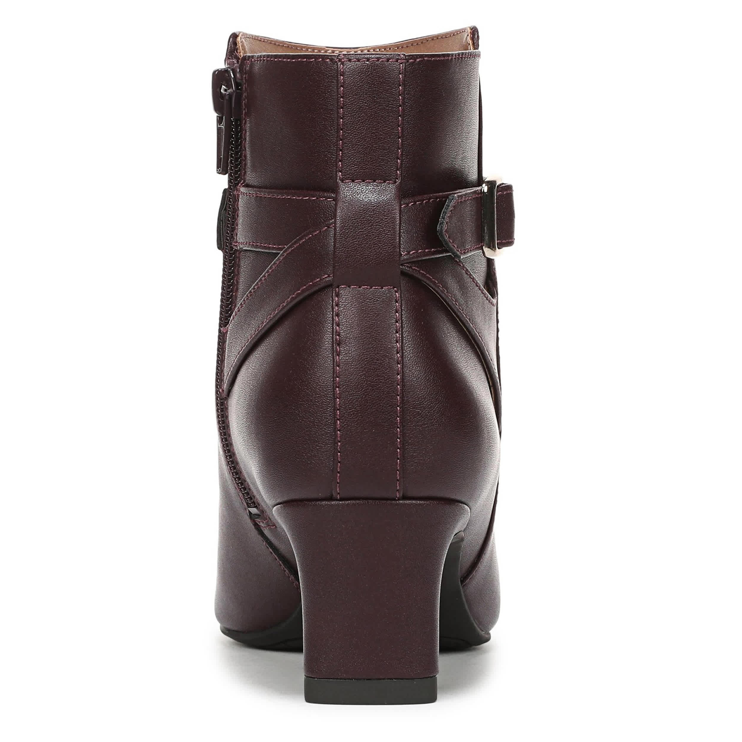 LIFESTRIDE-WOMENS FAWN DRESS BOOT-BURGUNDY & 