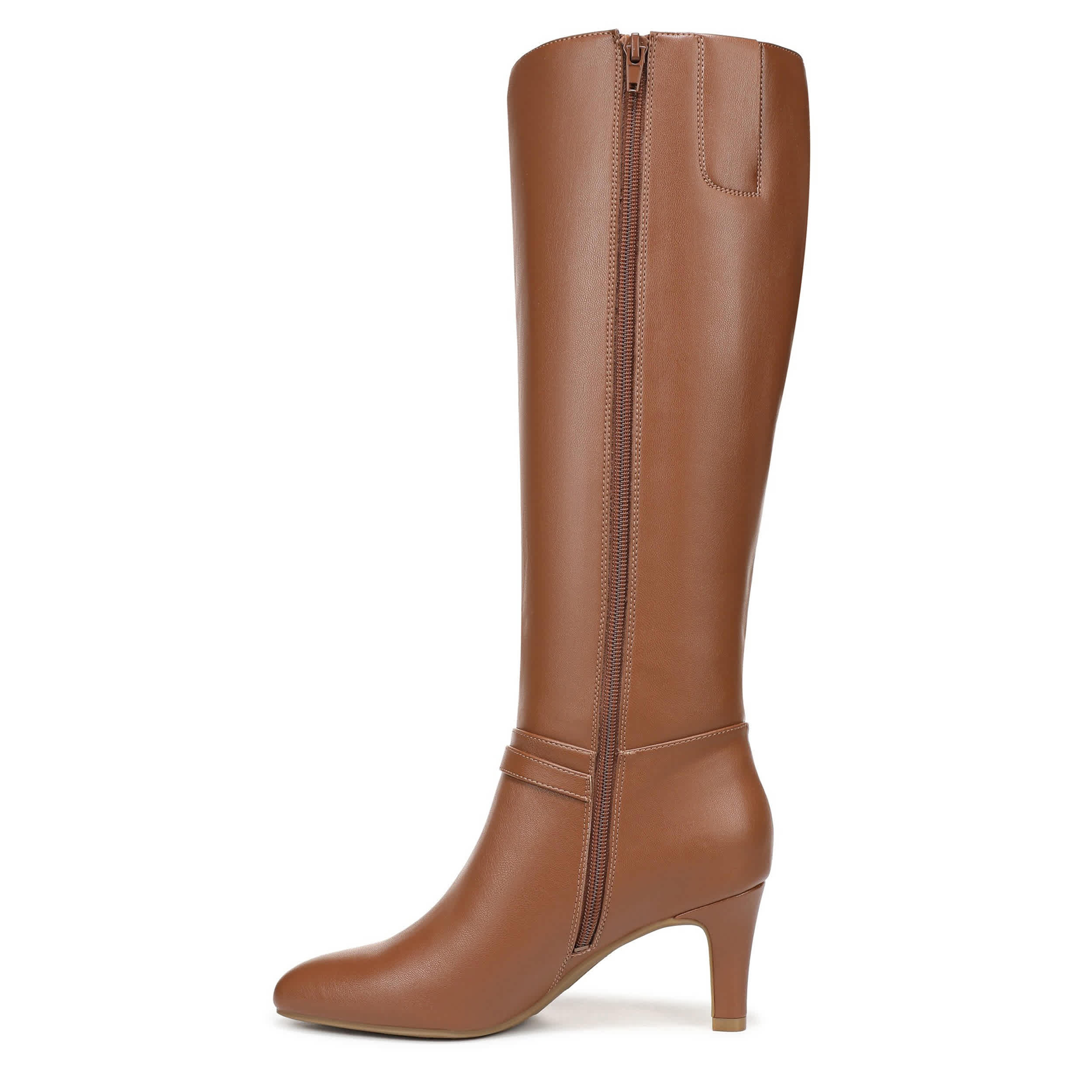 LIFESTRIDE-WOMENS GLENORE DRESS BOOT-COGNAC & 