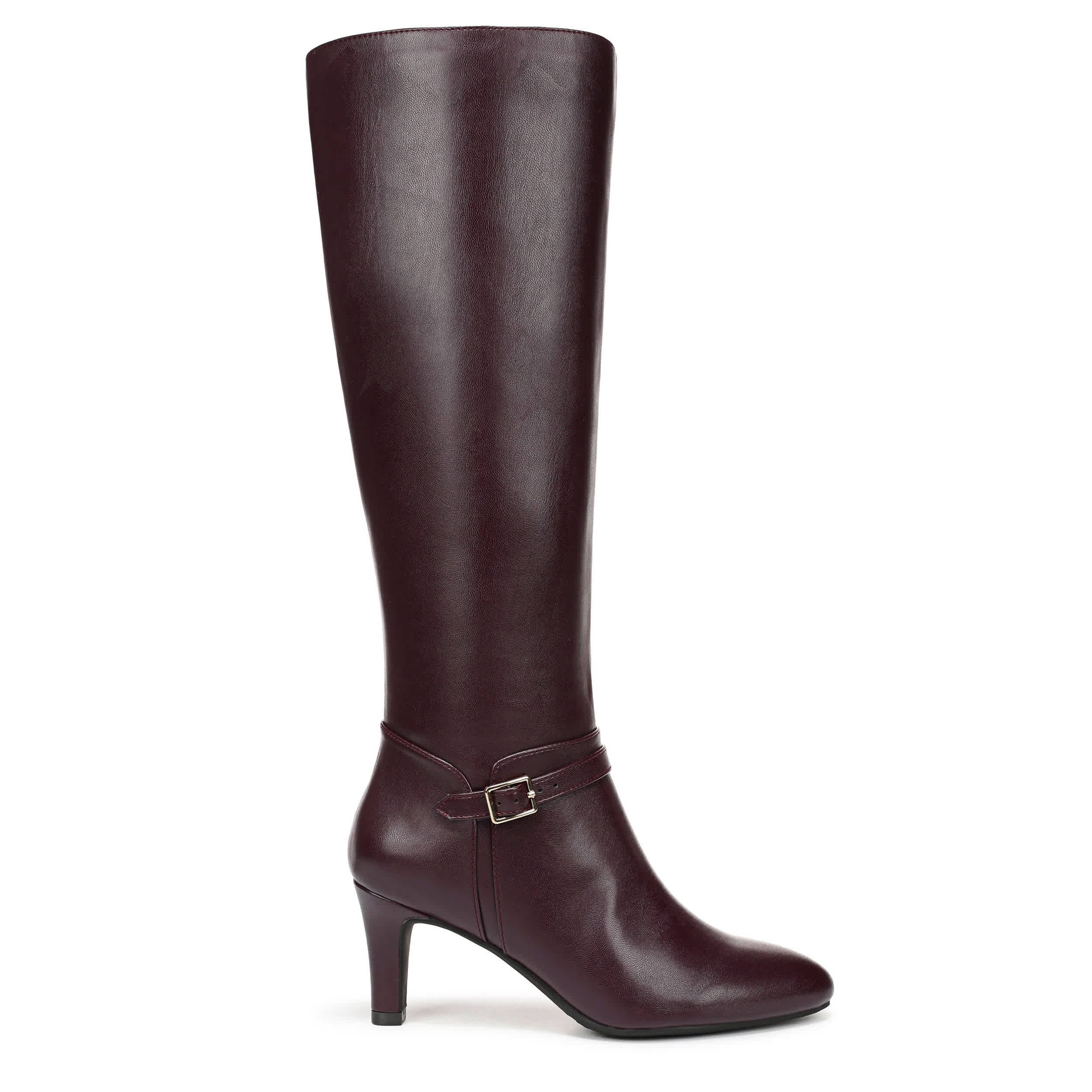LIFESTRIDE-WOMENS GLENORE DRESS BOOT-CHOCOLATE & 