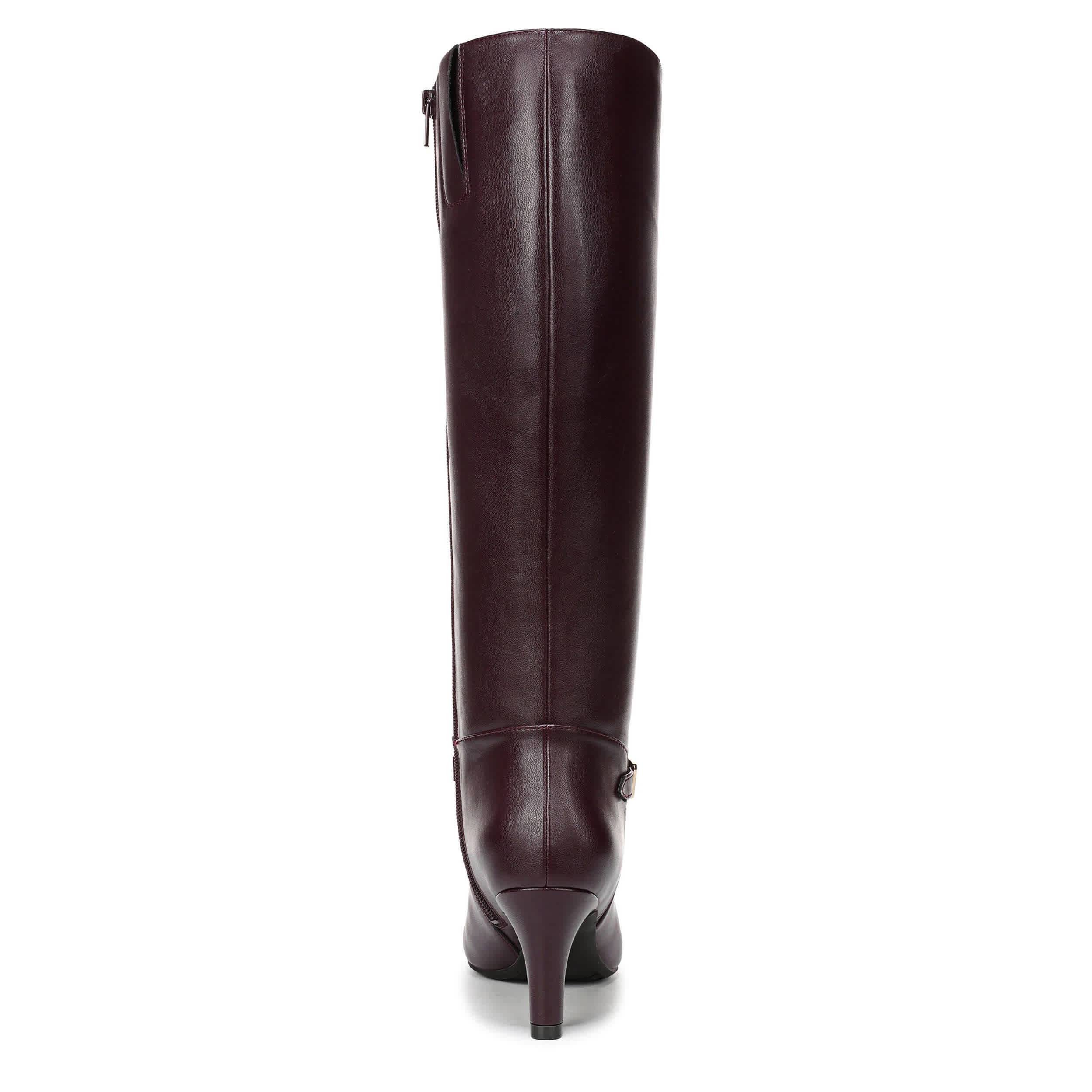 LIFESTRIDE-WOMENS GLENORE DRESS BOOT-CHOCOLATE & 